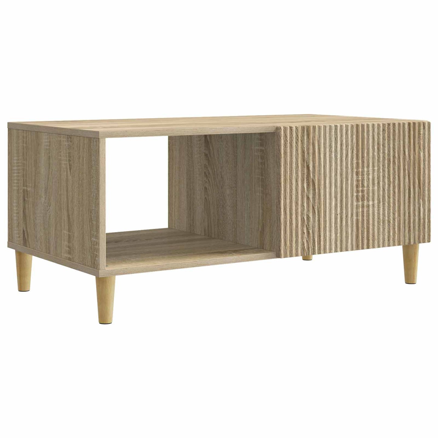 Kaffebord Sonoma eik 90 x 50 x 40 cm Konstruert tre