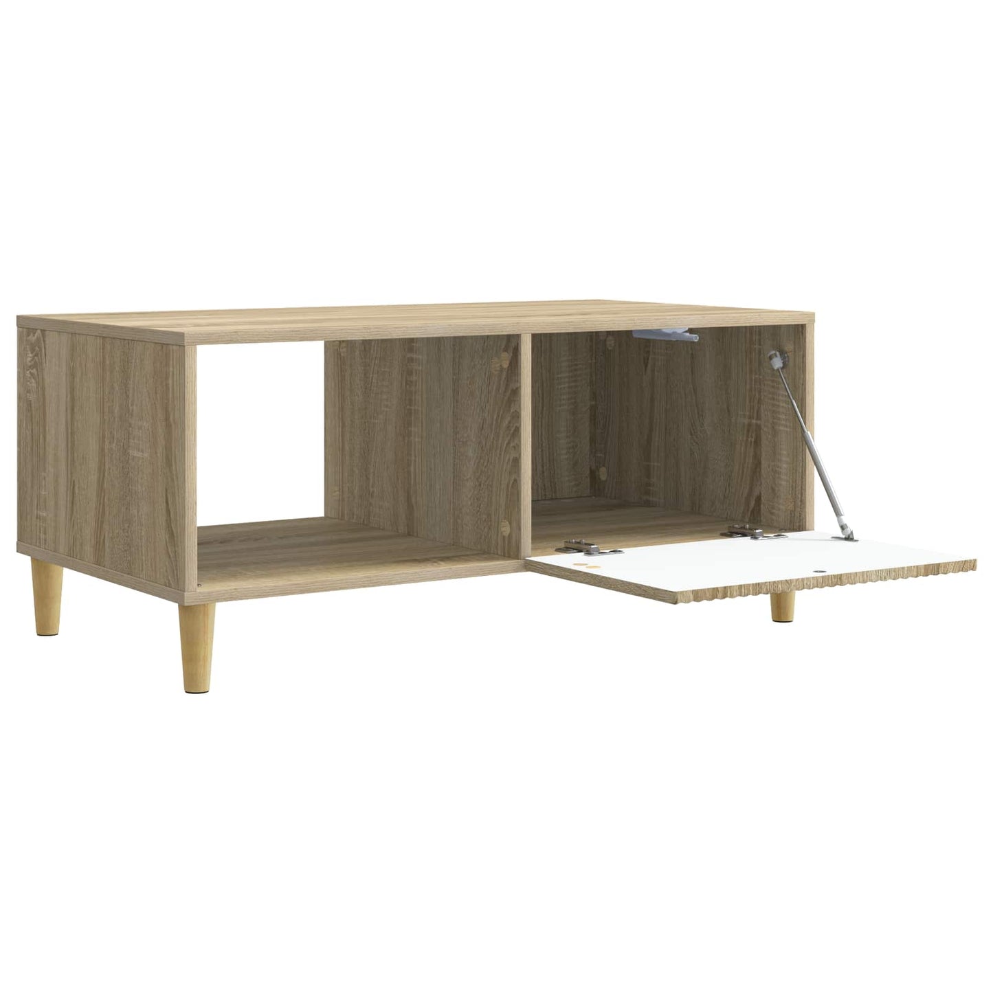 Kaffebord Sonoma eik 90 x 50 x 40 cm Konstruert tre