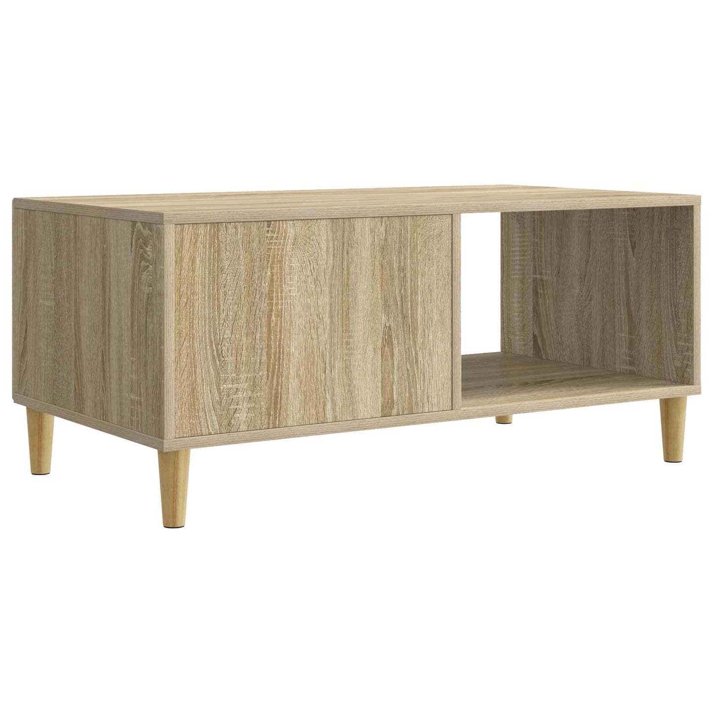 Kaffebord Sonoma eik 90 x 50 x 40 cm Konstruert tre