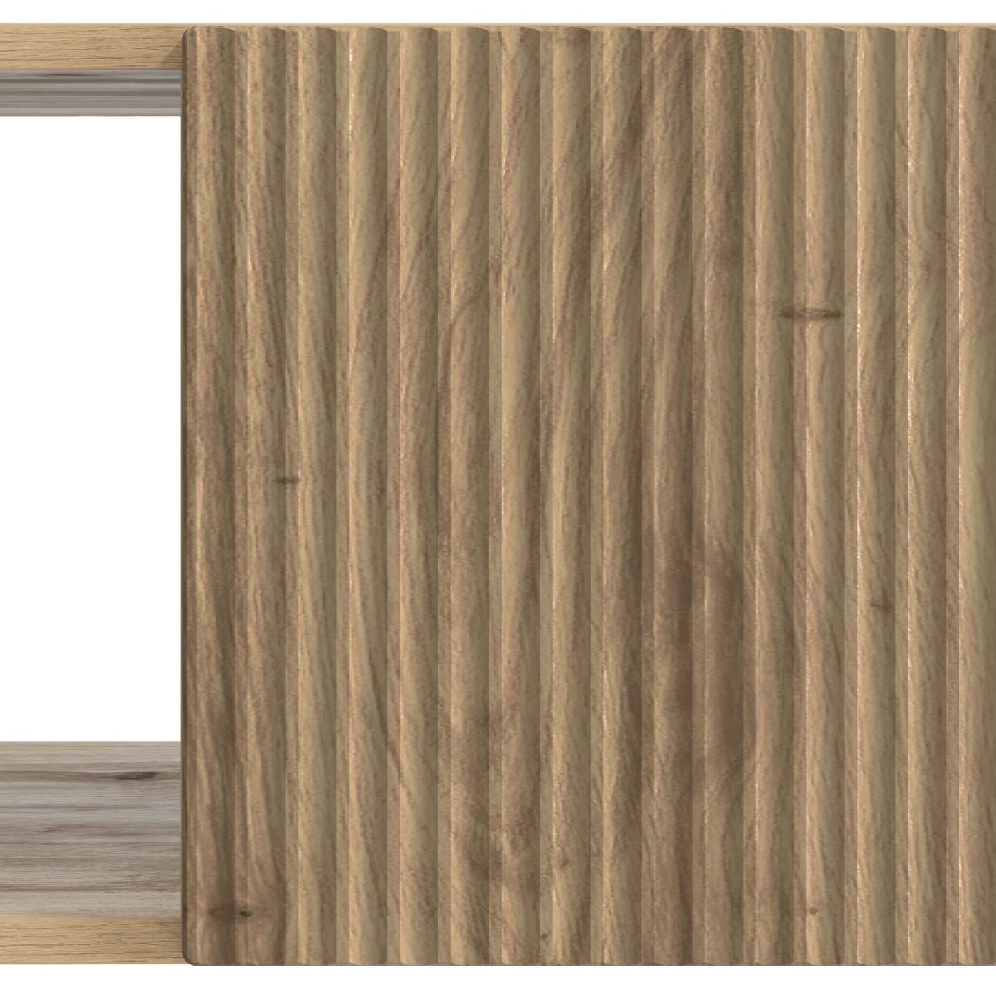 Kaffebord Artisan eik 90 x 50 x 40 cm Konstruert tre
