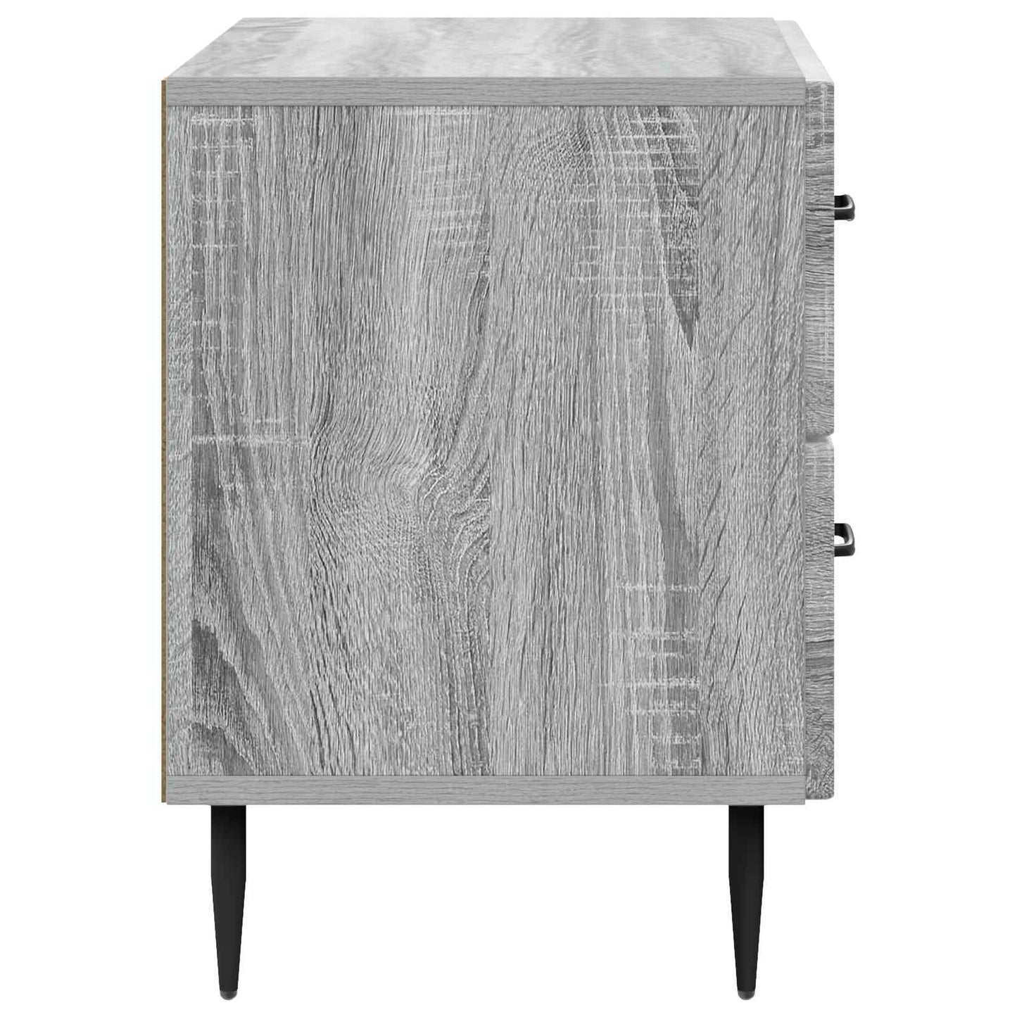 Nattbordskap Grå sonoma 62 x 34,5 x 47,5 cm Konstruert tre