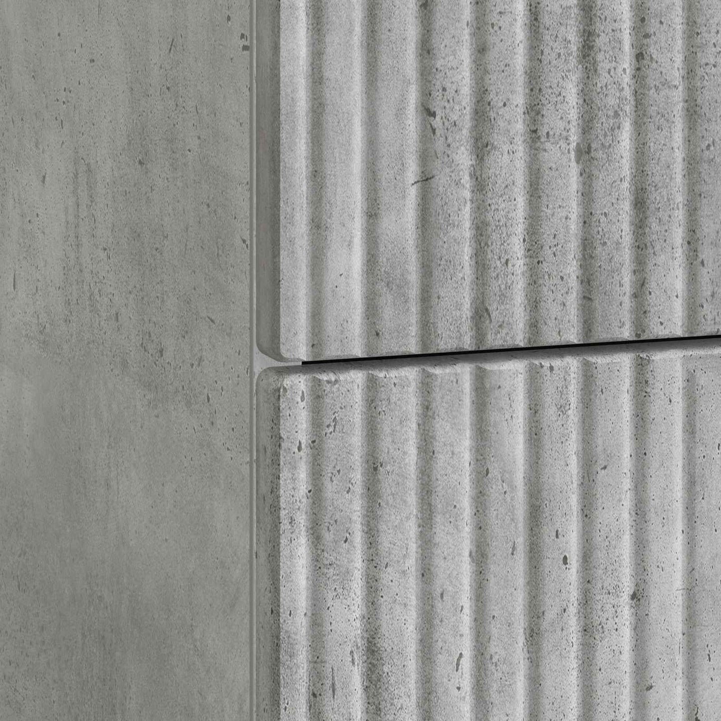 Nattbordskap Betonggrå 43 x 41 x 66,5 cm Konstruert tre