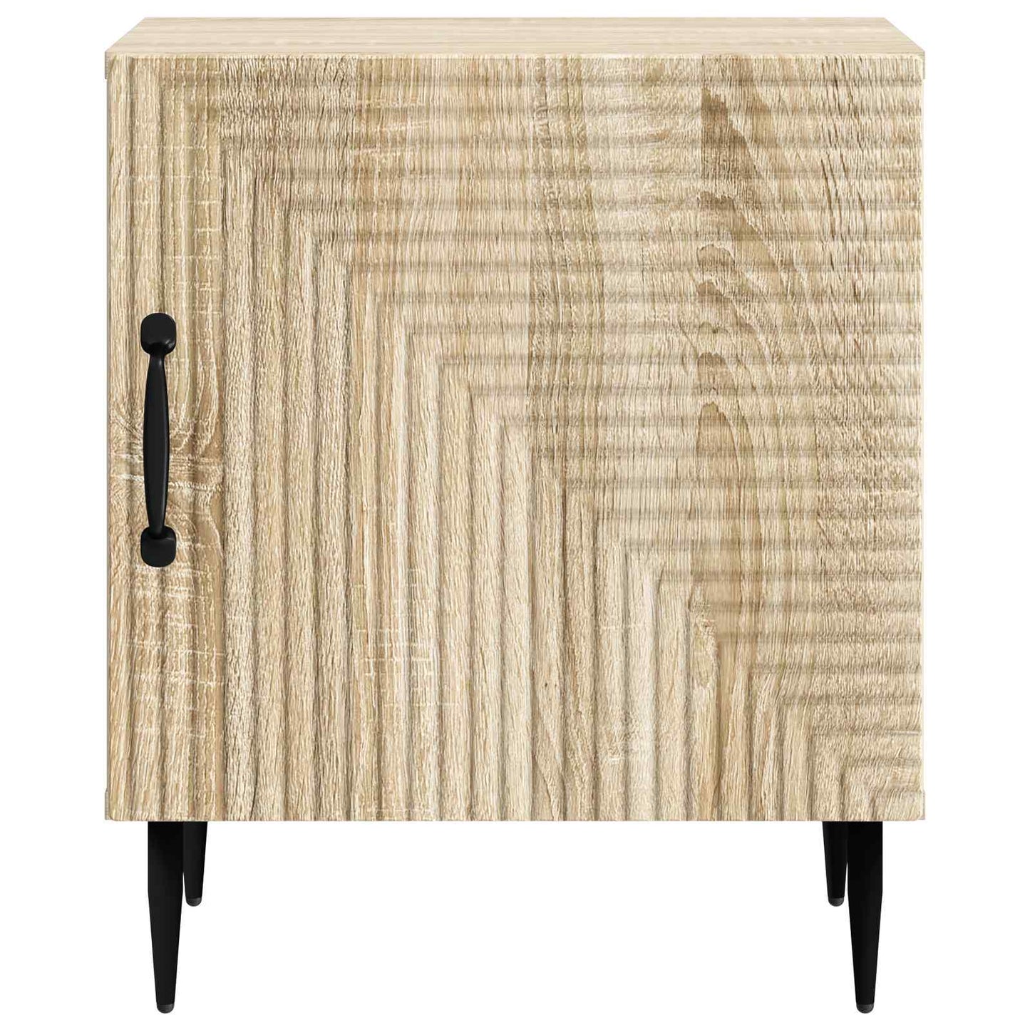 Nattbordskap 2 pcs Sonoma eik 43 x 34,5 x 50 cm Konstruert tre