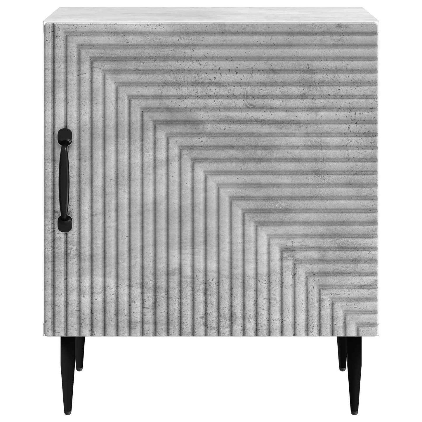Nattbordskap Betonggrå 43 x 34,5 x 50 cm Konstruert tre