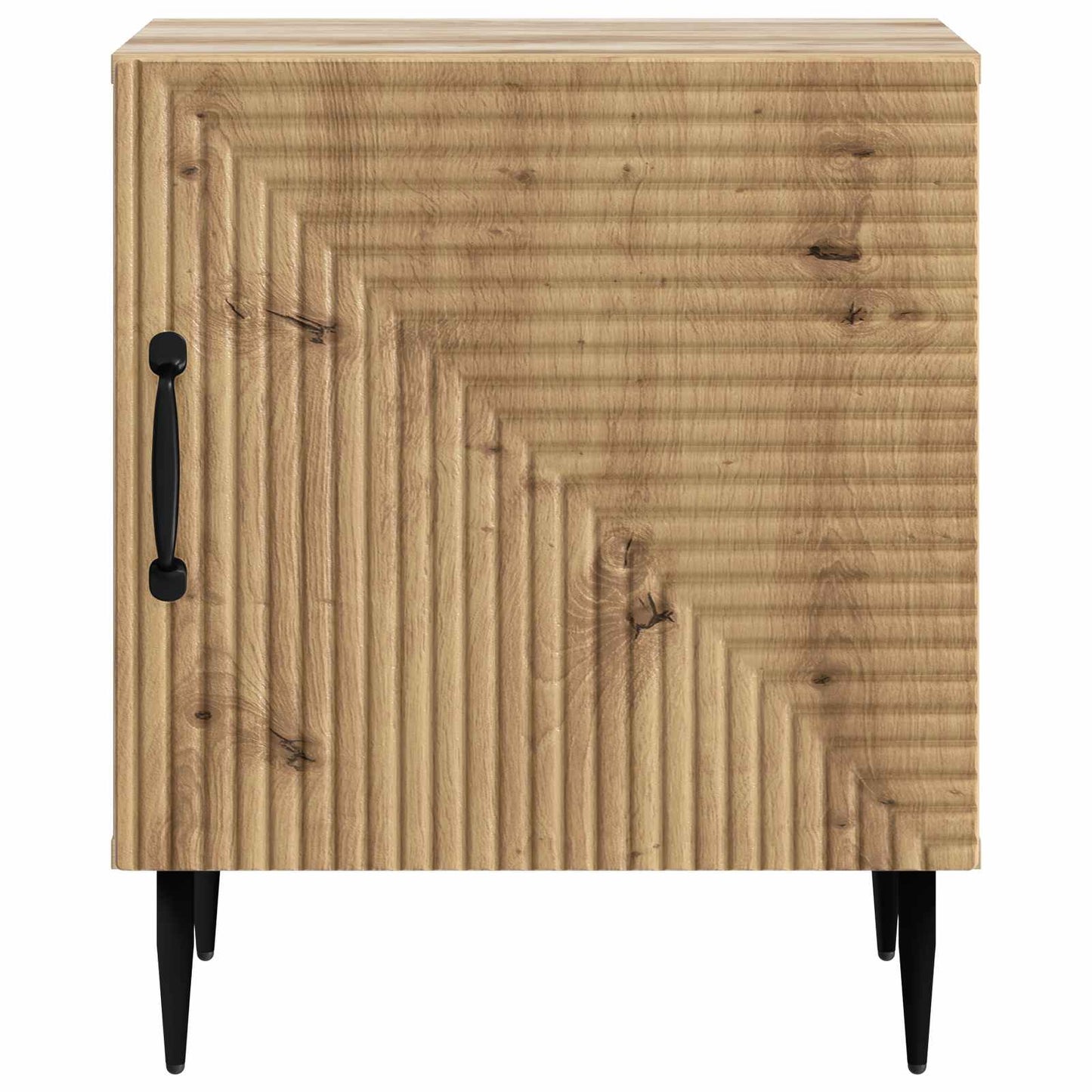 Nattbordskap 2 pcs Artisan eik 43 x 34,5 x 50 cm Konstruert tre