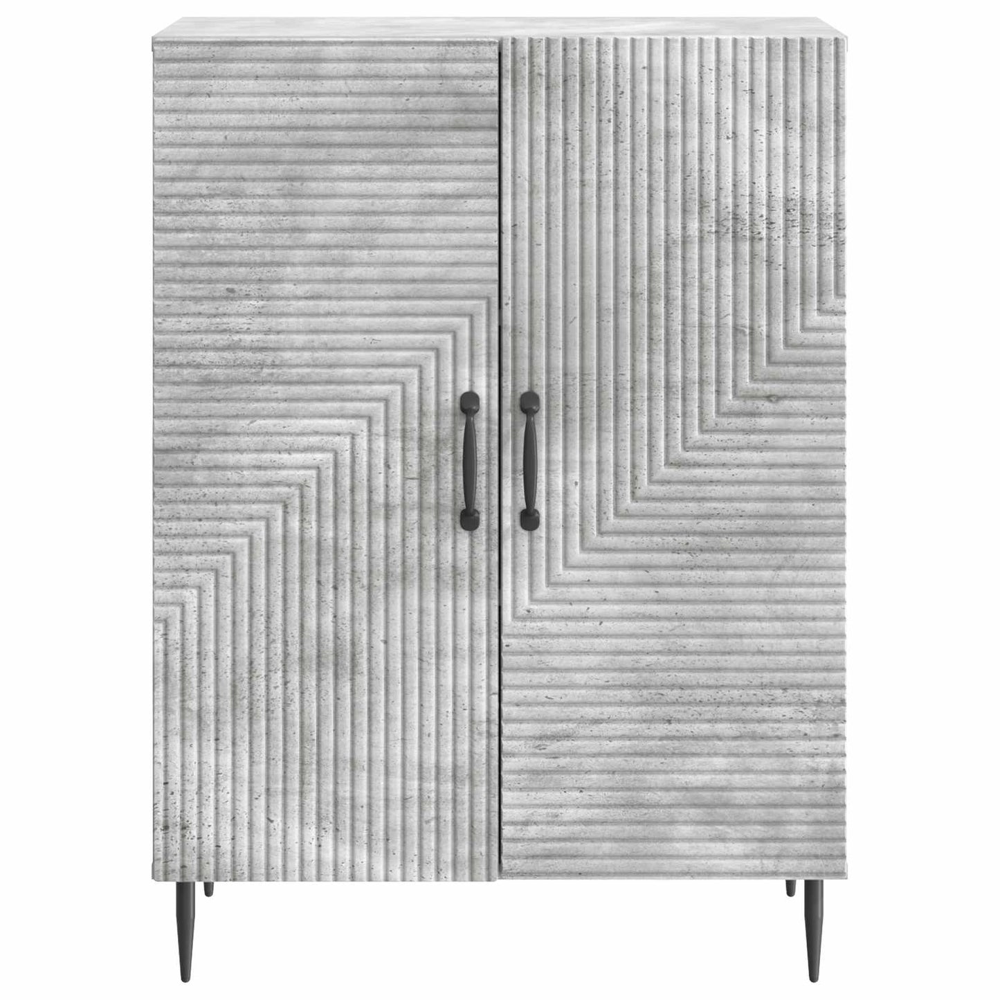 Serviesskap Betonggrå 66 x 34,5 x 89,5 cm Konstruert tre