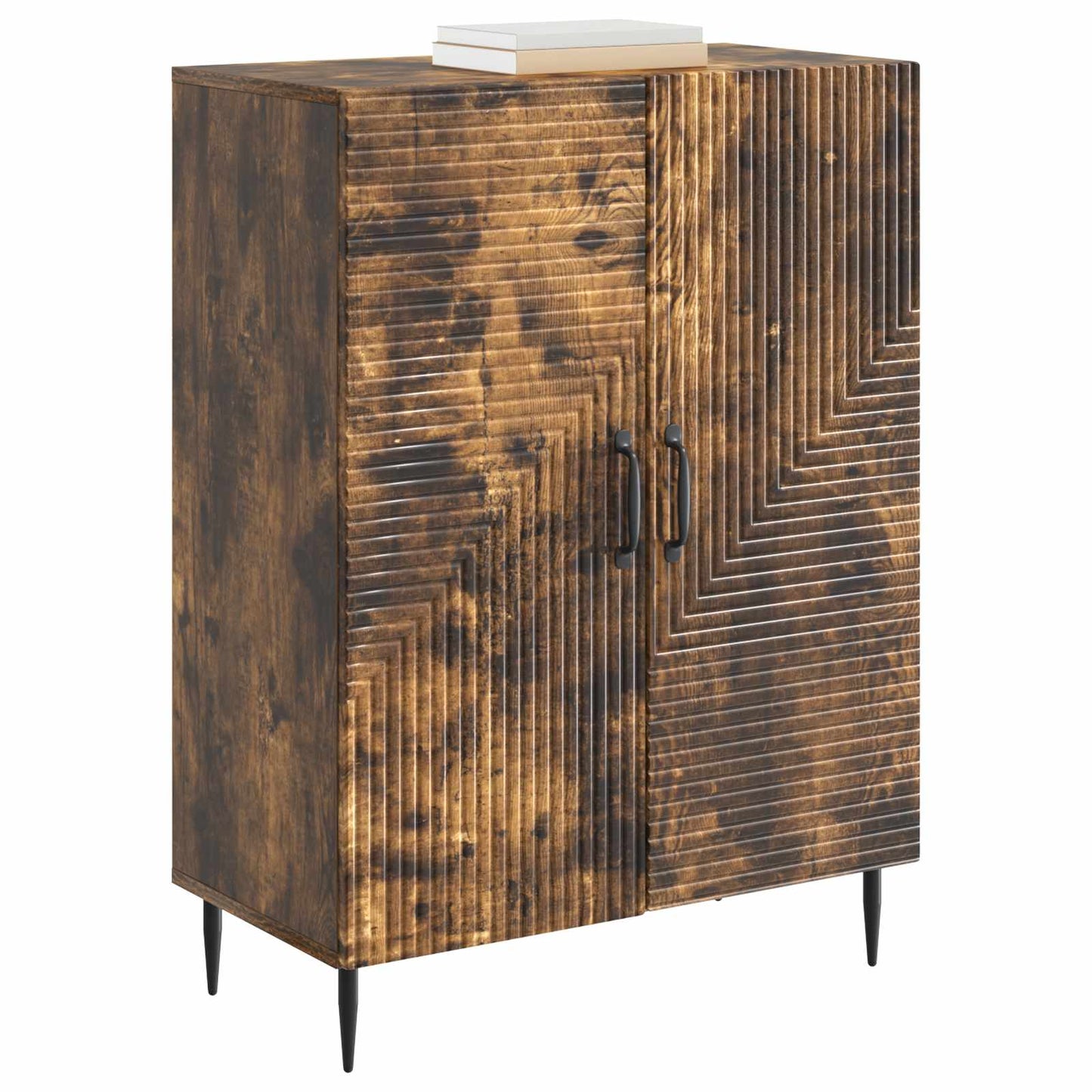 Serviesskap Røkt Eik 66 x 34,5 x 89,5 cm Konstruert tre