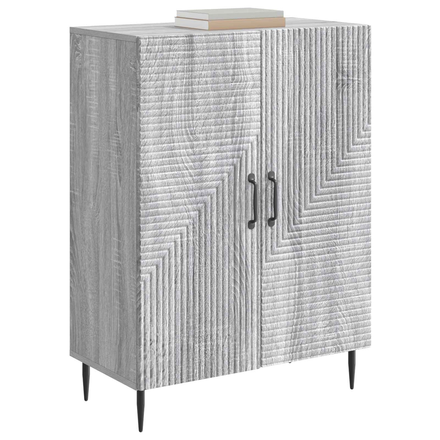 Serviesskap Grå sonoma 66 x 34,5 x 89,5 cm Konstruert tre