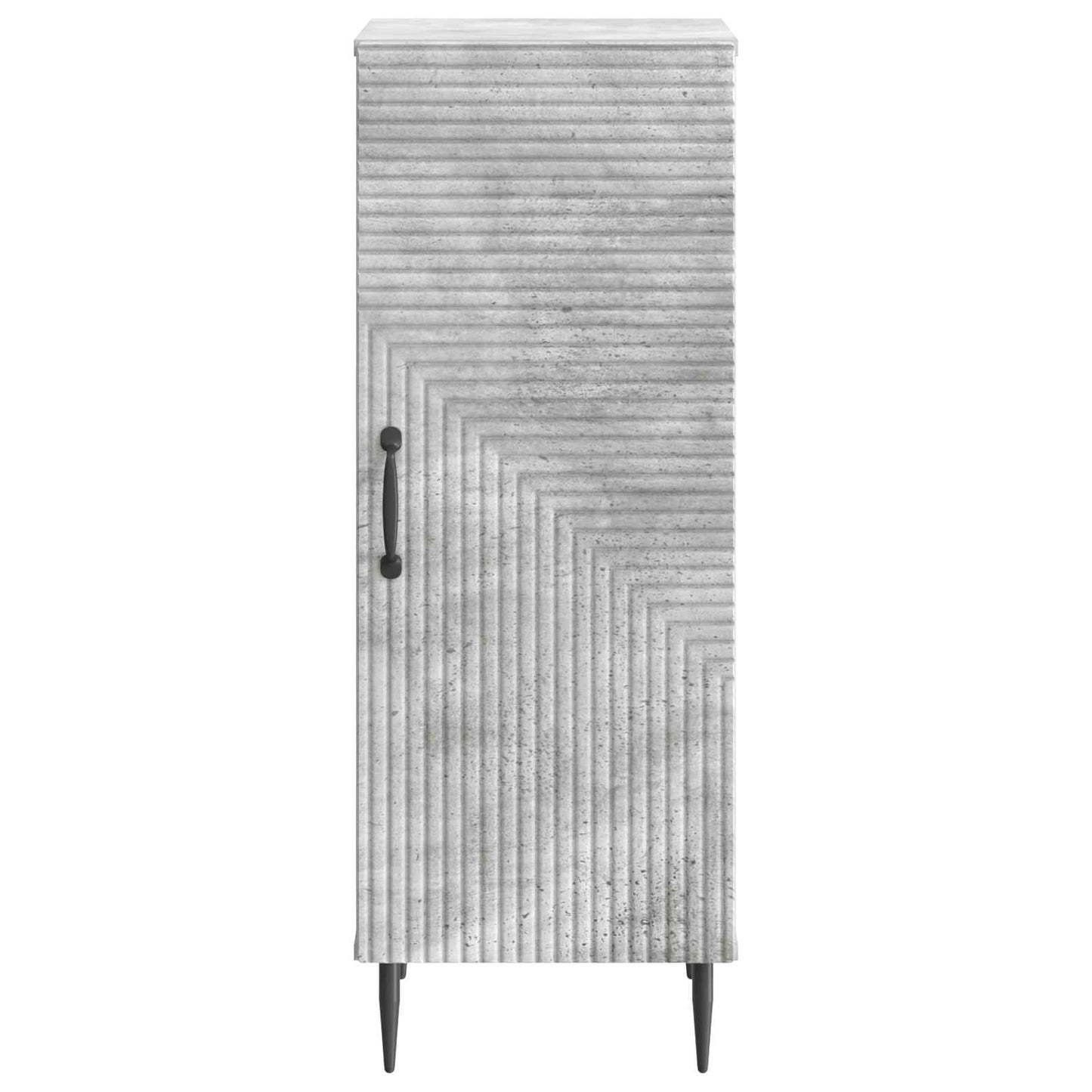 Serviesskap Betonggrå 33 x 34,5 x 89,5 cm Konstruert tre