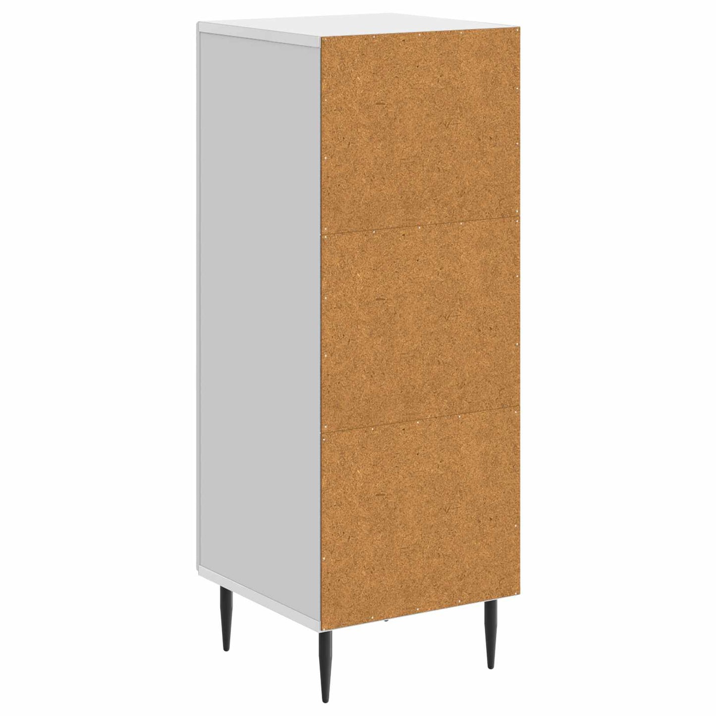 Serviesskap Høgglans hvit 33 x 34,5 x 89,5 cm Konstruert tre