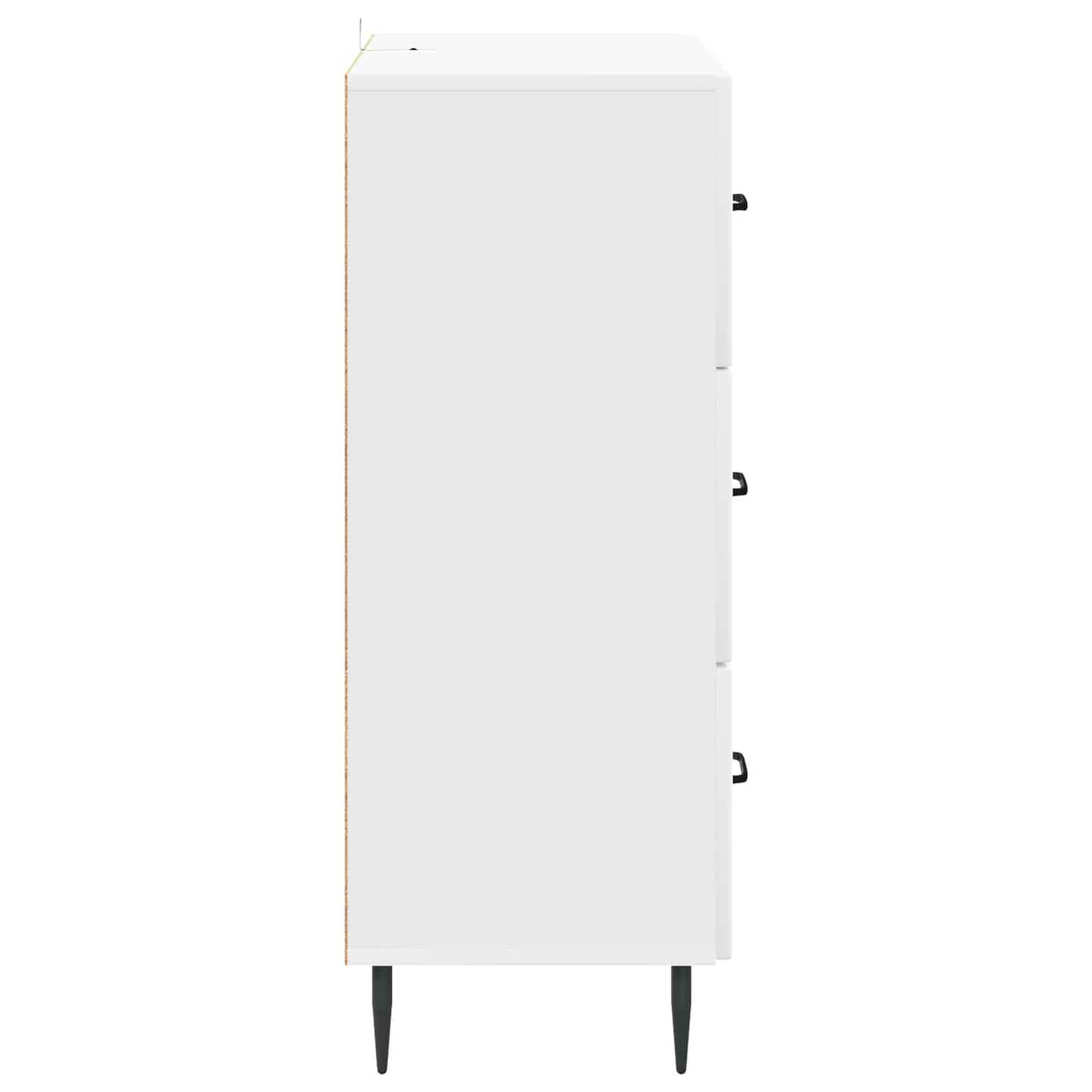 Skuffeskap Hvit 66 x 34,5 x 89,5 cm Konstruert tre