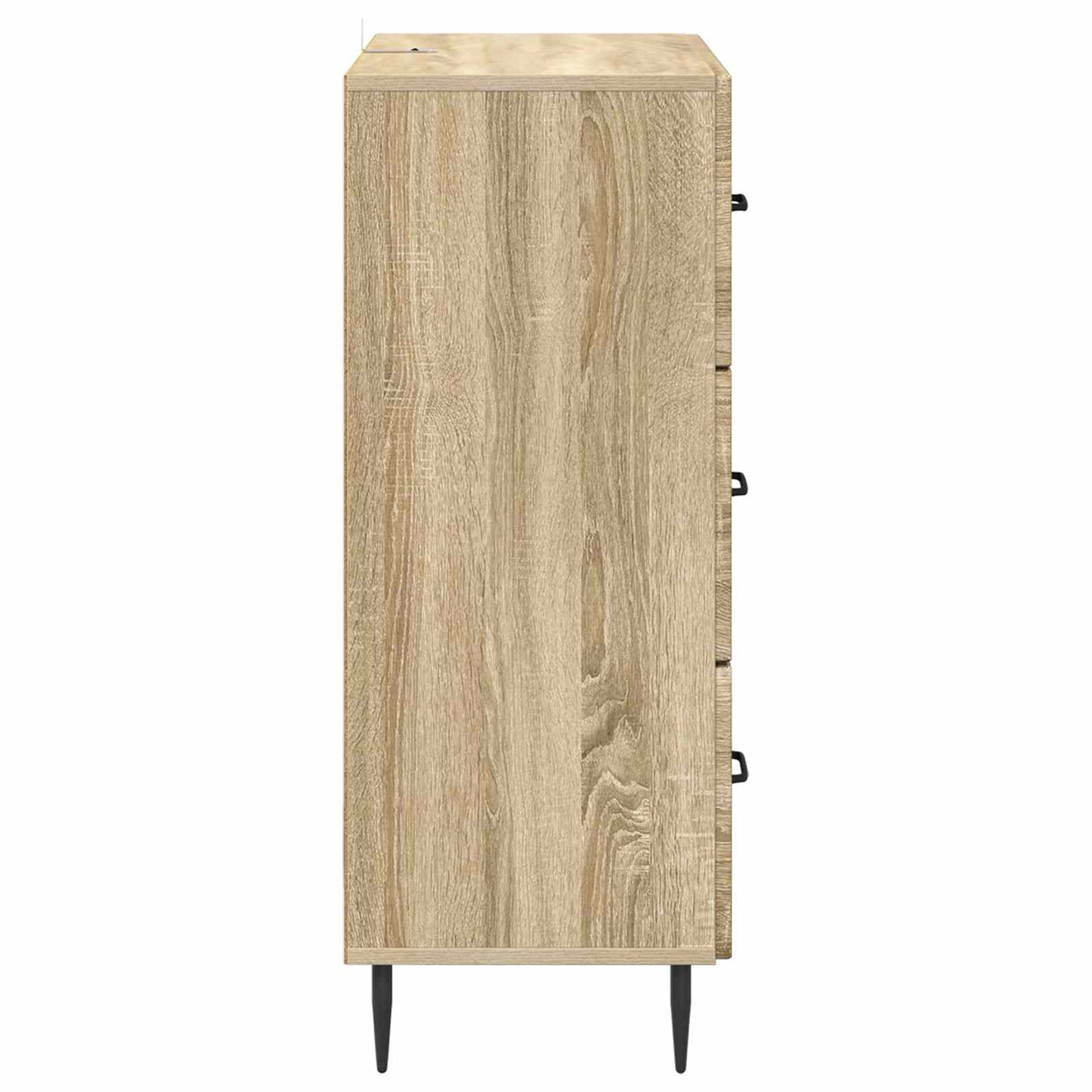 Skuffeskap Sonoma eik 66 x 34,5 x 89,5 cm Konstruert tre