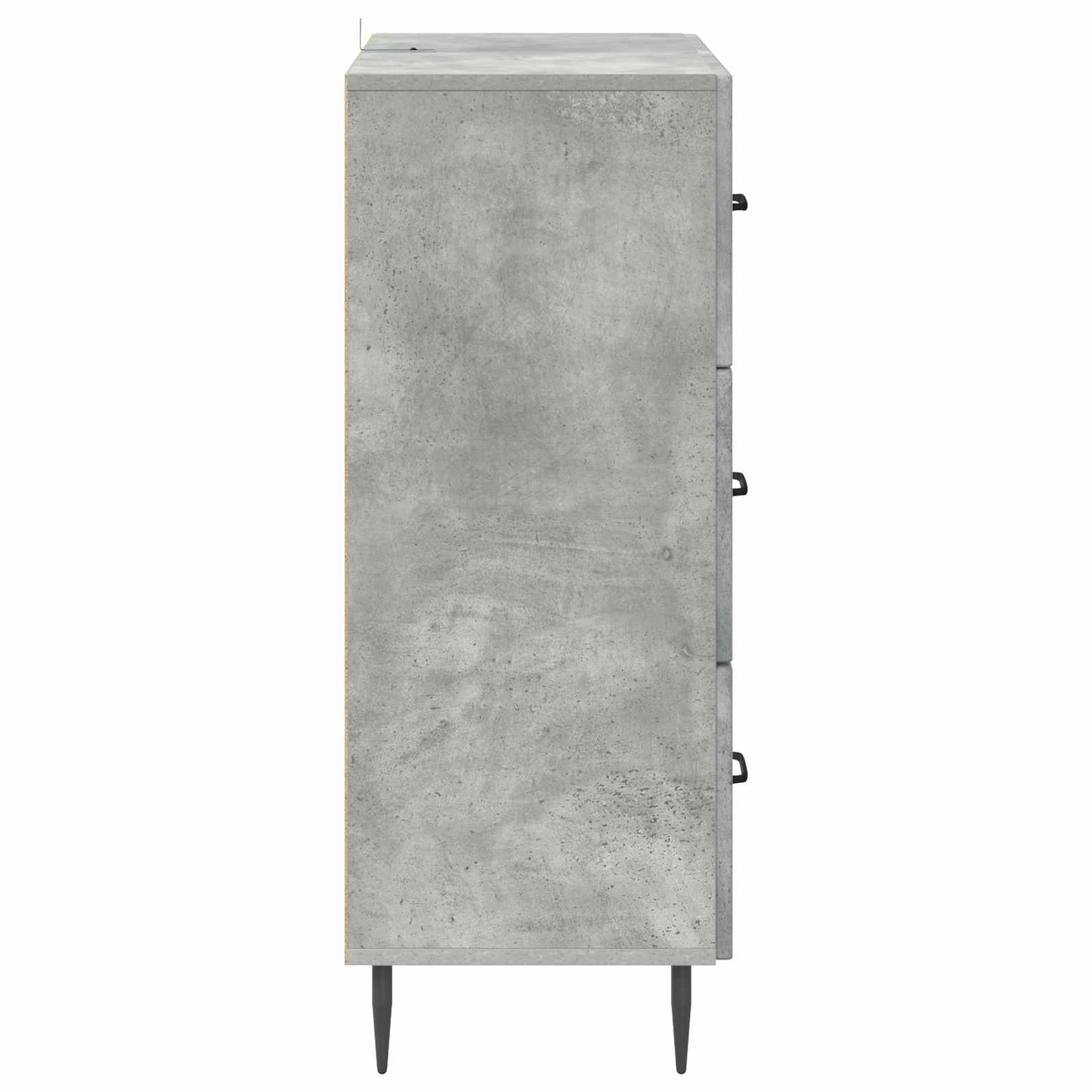 Skuffeskap Betonggrå 66 x 34,5 x 89,5 cm Konstruert tre