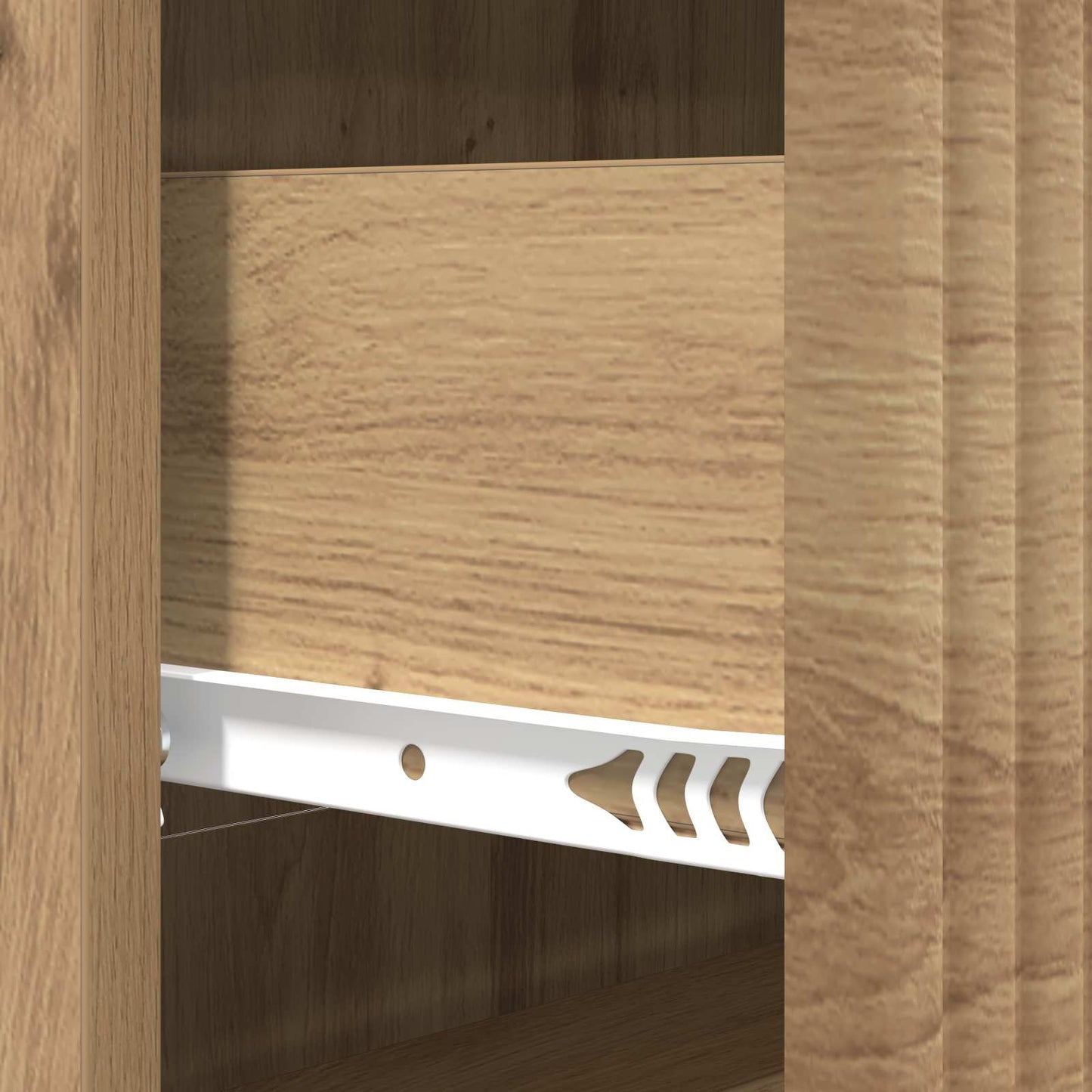 Skuffeskap 66 x 34,5 x 89,5 cm Konstruert tre Artisan eik