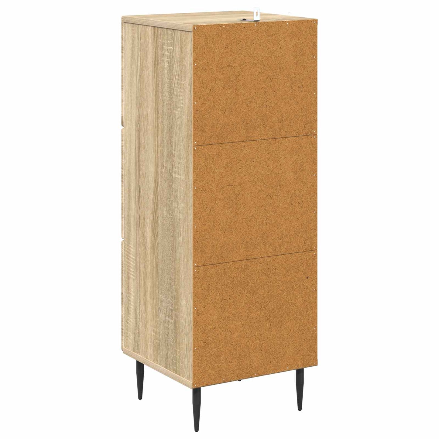 Skuffeskap Sonoma eik 33 x 34,5 x 89,5 cm Konstruert tre