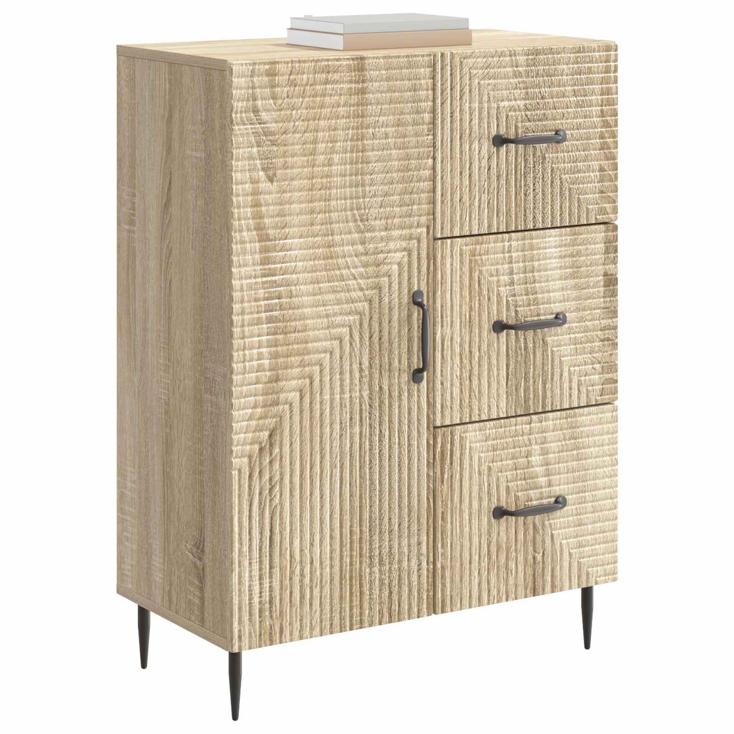 Serviesskap Sonoma eik 66 x 34,5 x 89,5 cm Konstruert tre