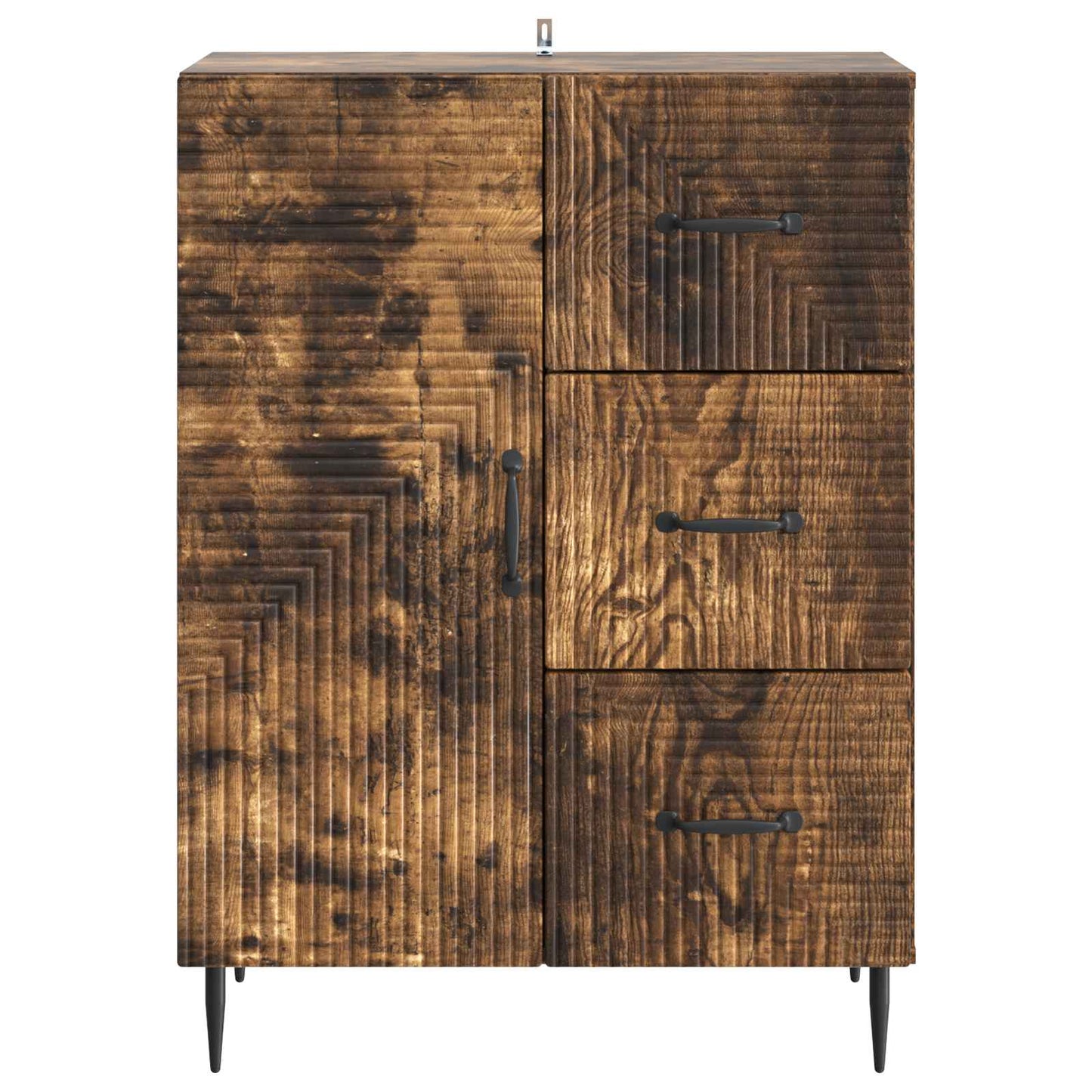 Serviesskap Røkt Eik 66 x 34,5 x 89,5 cm Konstruert tre