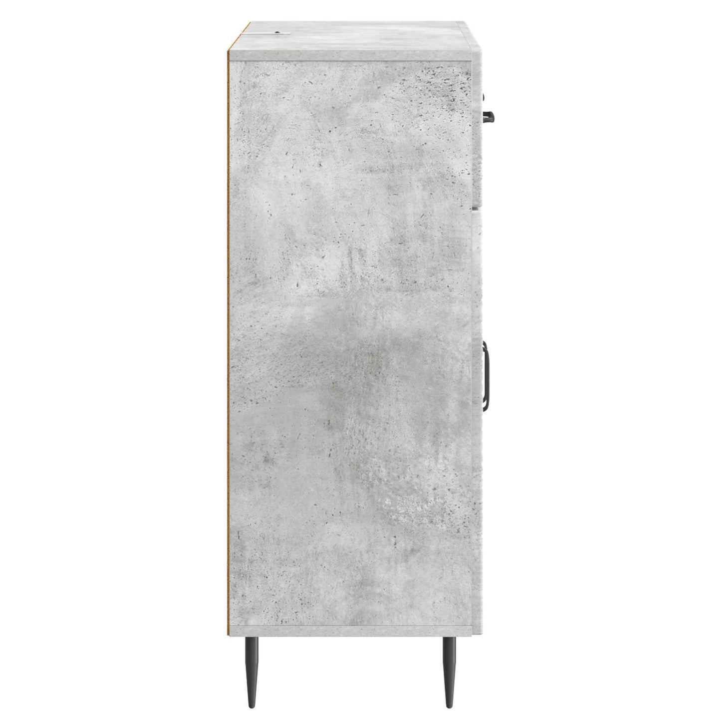 Serviesskap Betonggrå 66 x 34,5 x 89,5 cm Konstruert tre