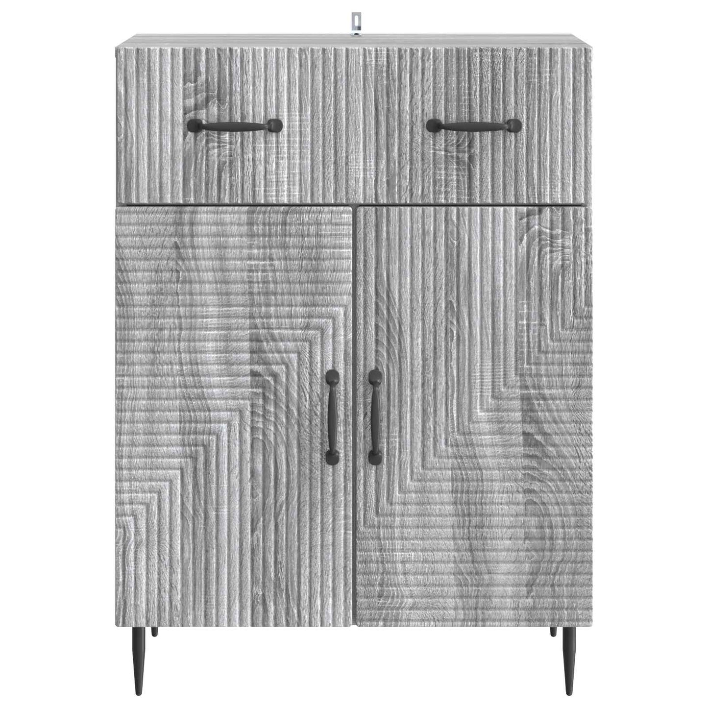 Serviesskap Grå sonoma 66 x 34,5 x 89,5 cm Konstruert tre