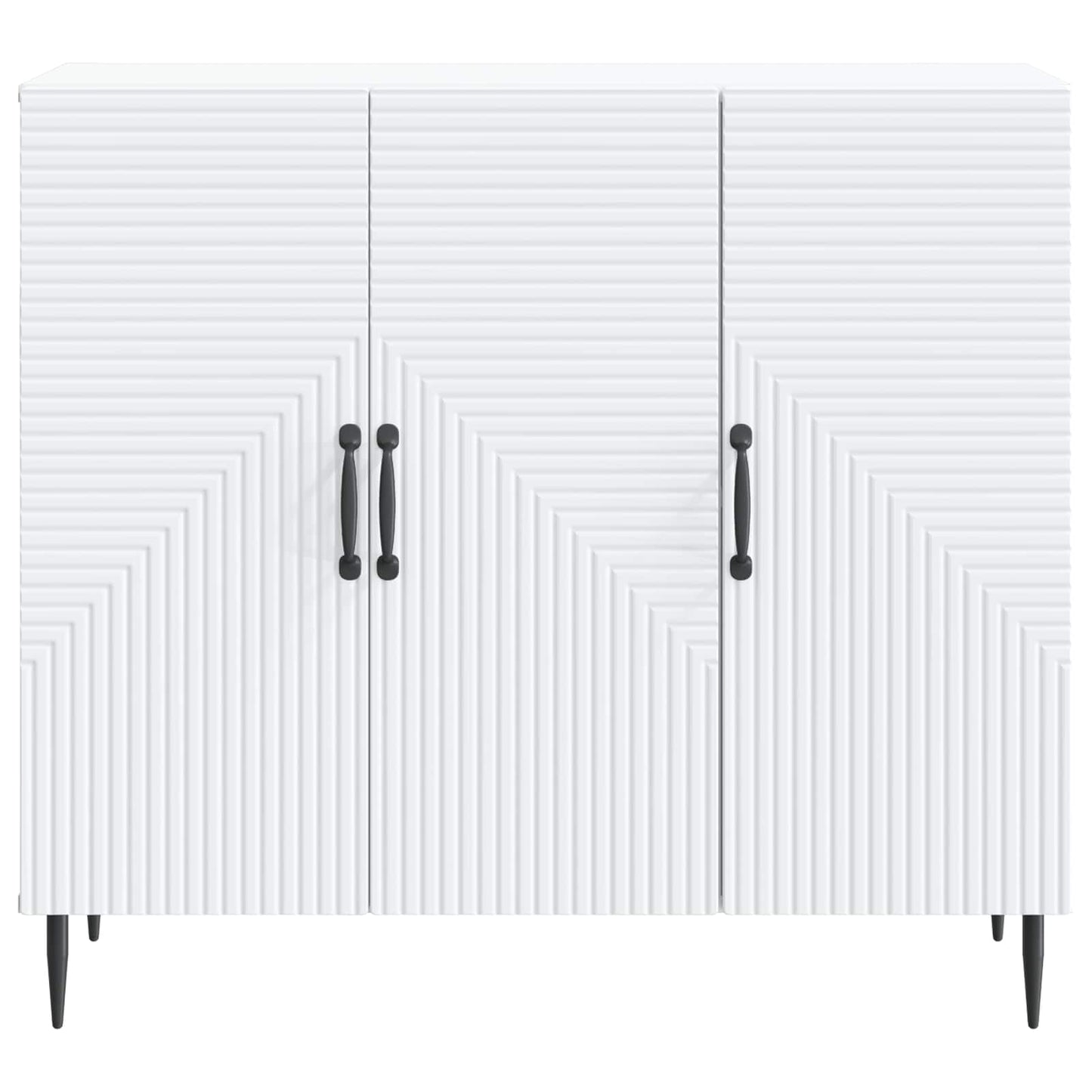 Serviesskap Hvit 89 x 34,5 x 80 cm Konstruert tre