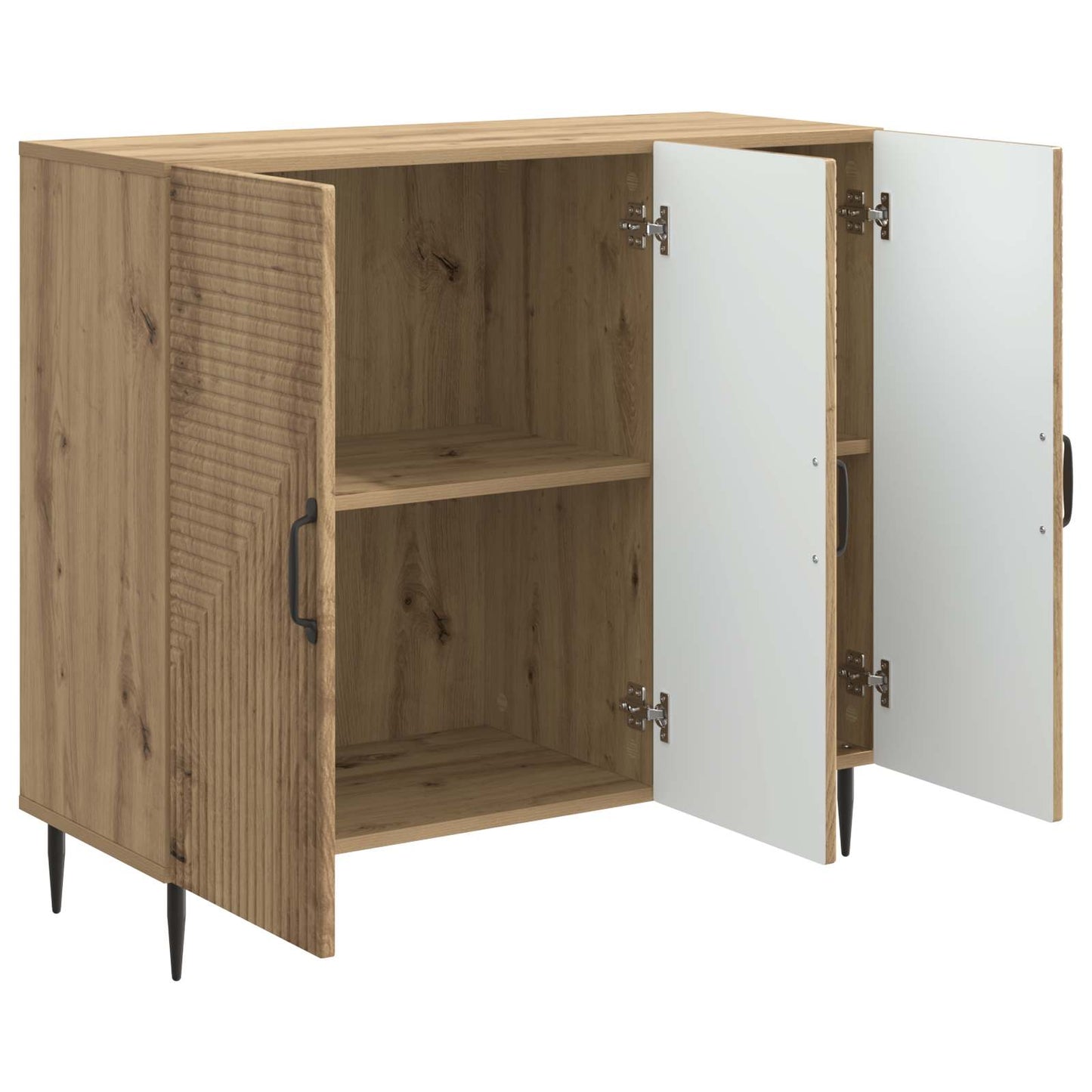 Serviesskap Artisan eik 89 x 34,5 x 80 cm Konstruert tre