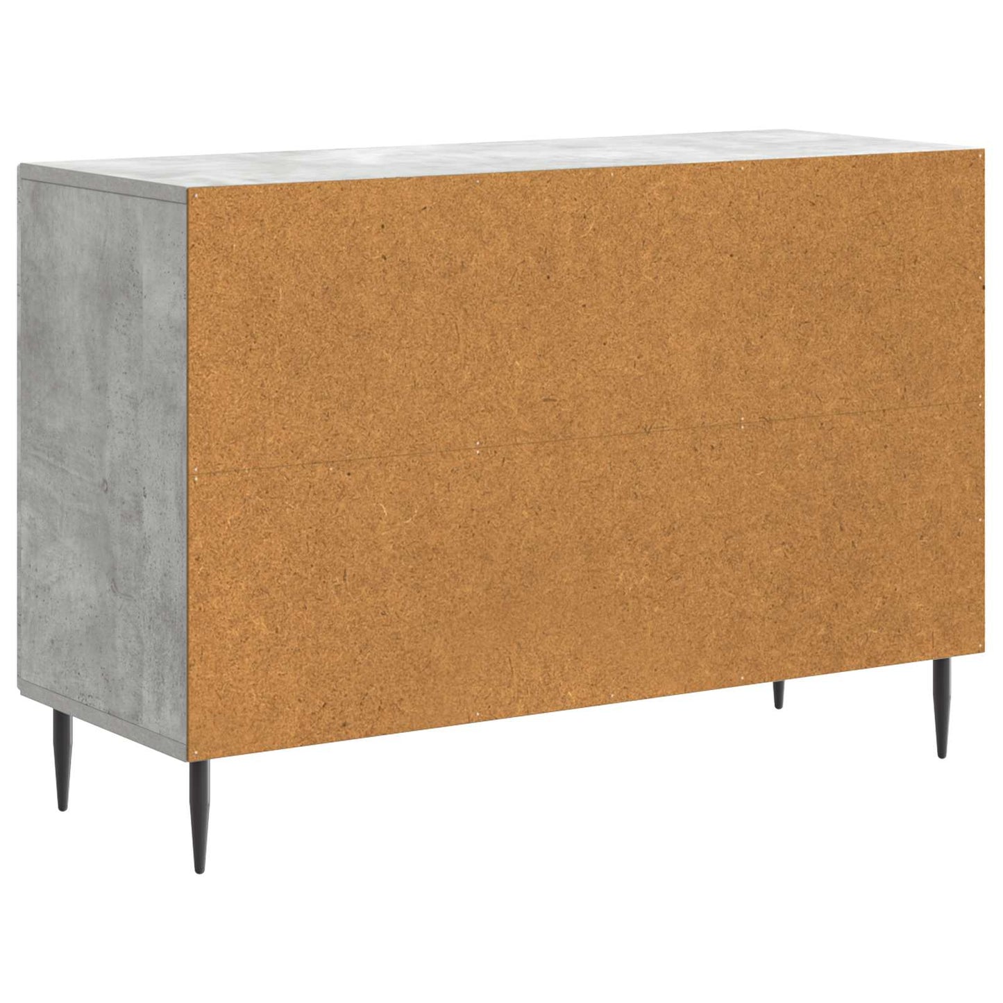 Serviesskap Betonggrå 89 x 34,5 x 60 cm Konstruert tre