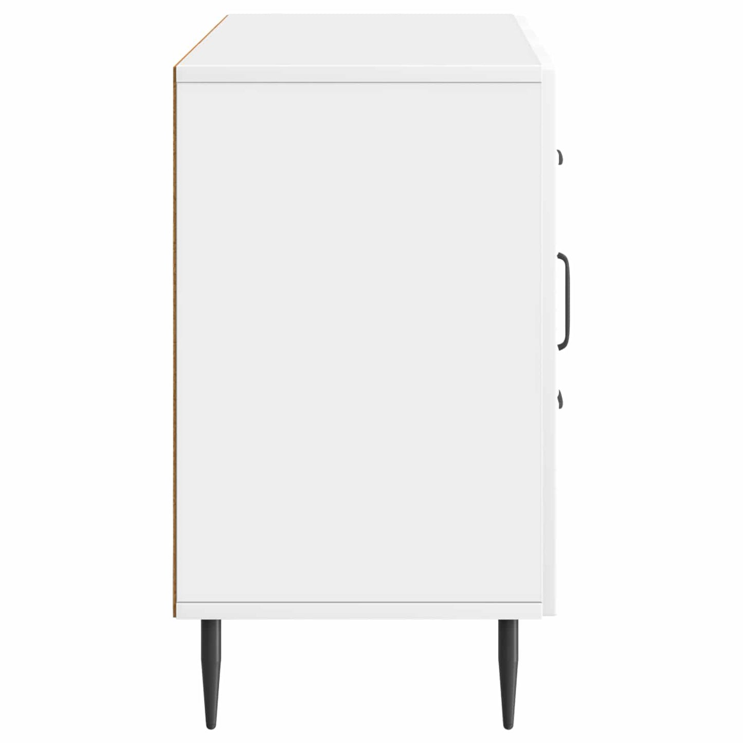 Serviesskap Høgglans hvit 89 x 34,5 x 60 cm Konstruert tre