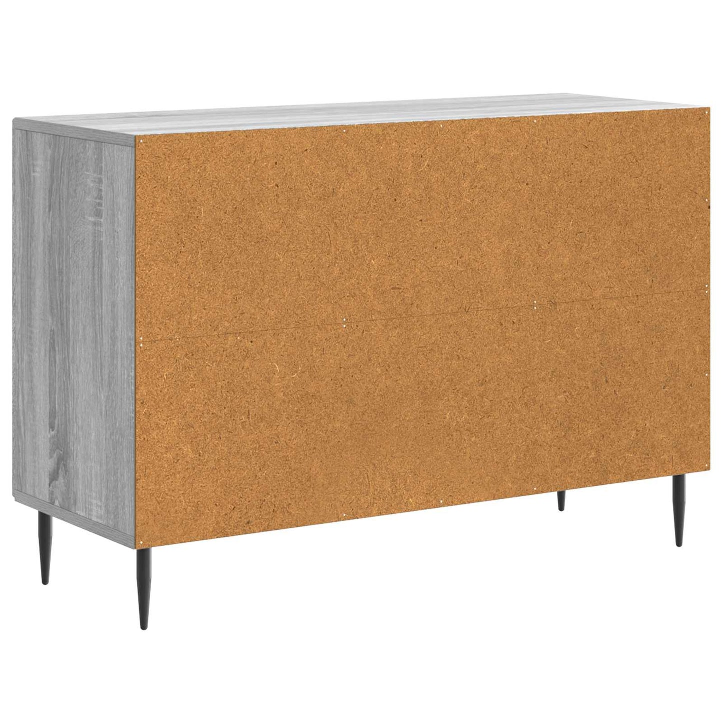 Serviesskap Grå sonoma 89 x 34,5 x 60 cm Konstruert tre