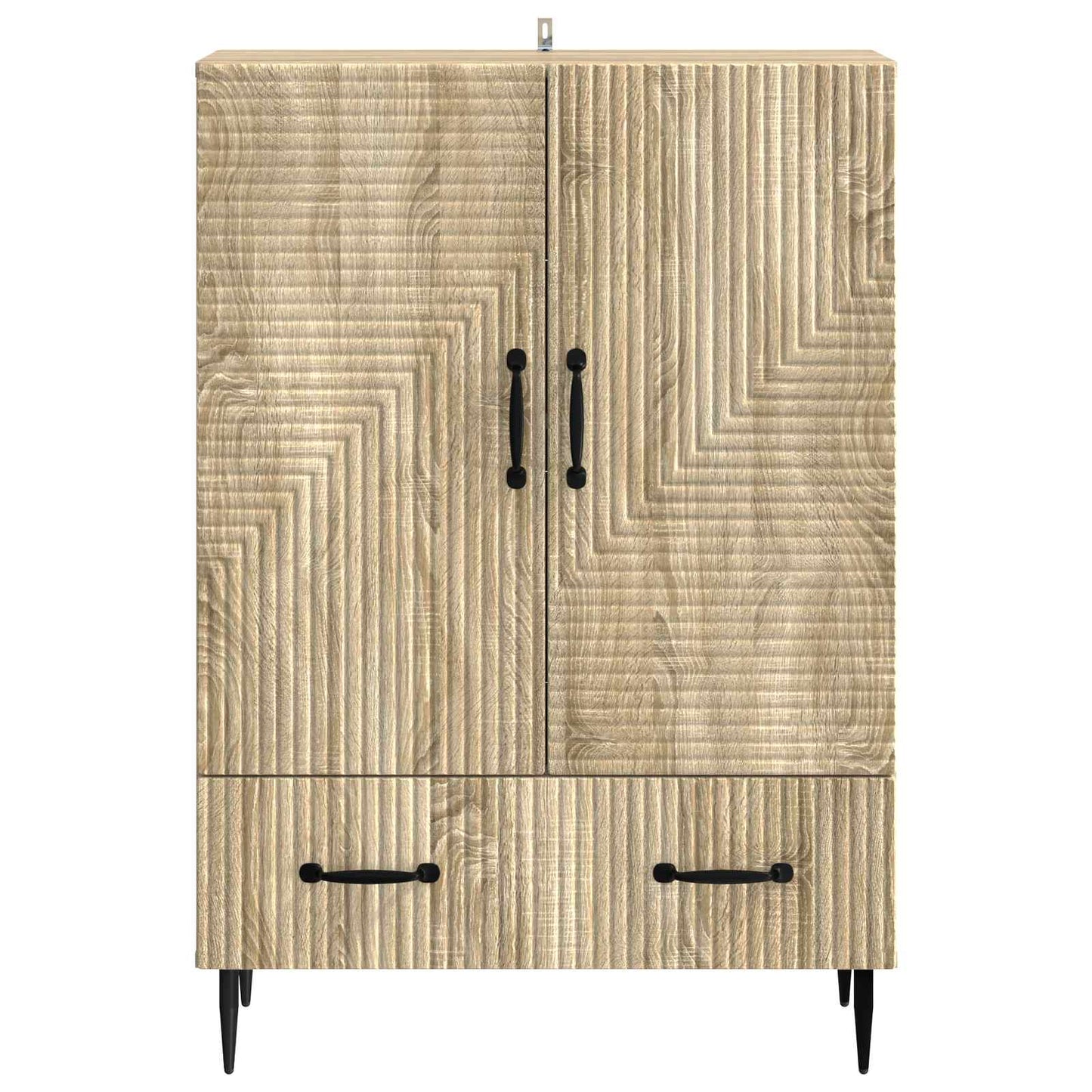 Serviesskap Sonoma eik 66 x 34,5 x 95 cm Konstruert tre