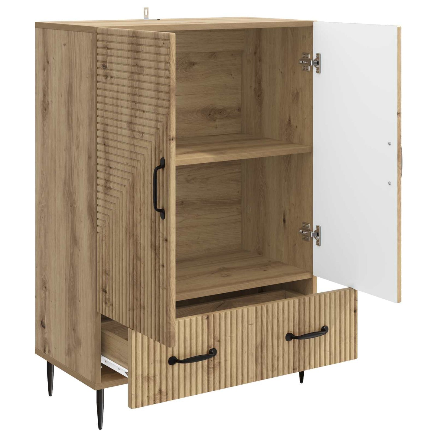 Serviesskap Artisan eik 66 x 34,5 x 95 cm Konstruert tre