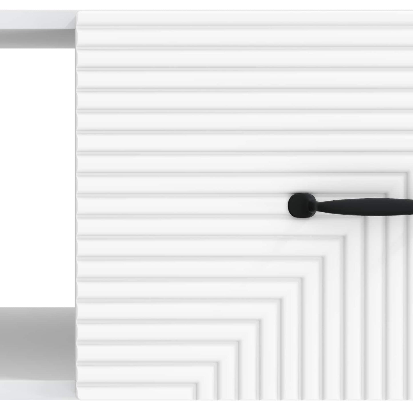 Kaffebord Hvit 90 x 50 x 40 cm Konstruert tre