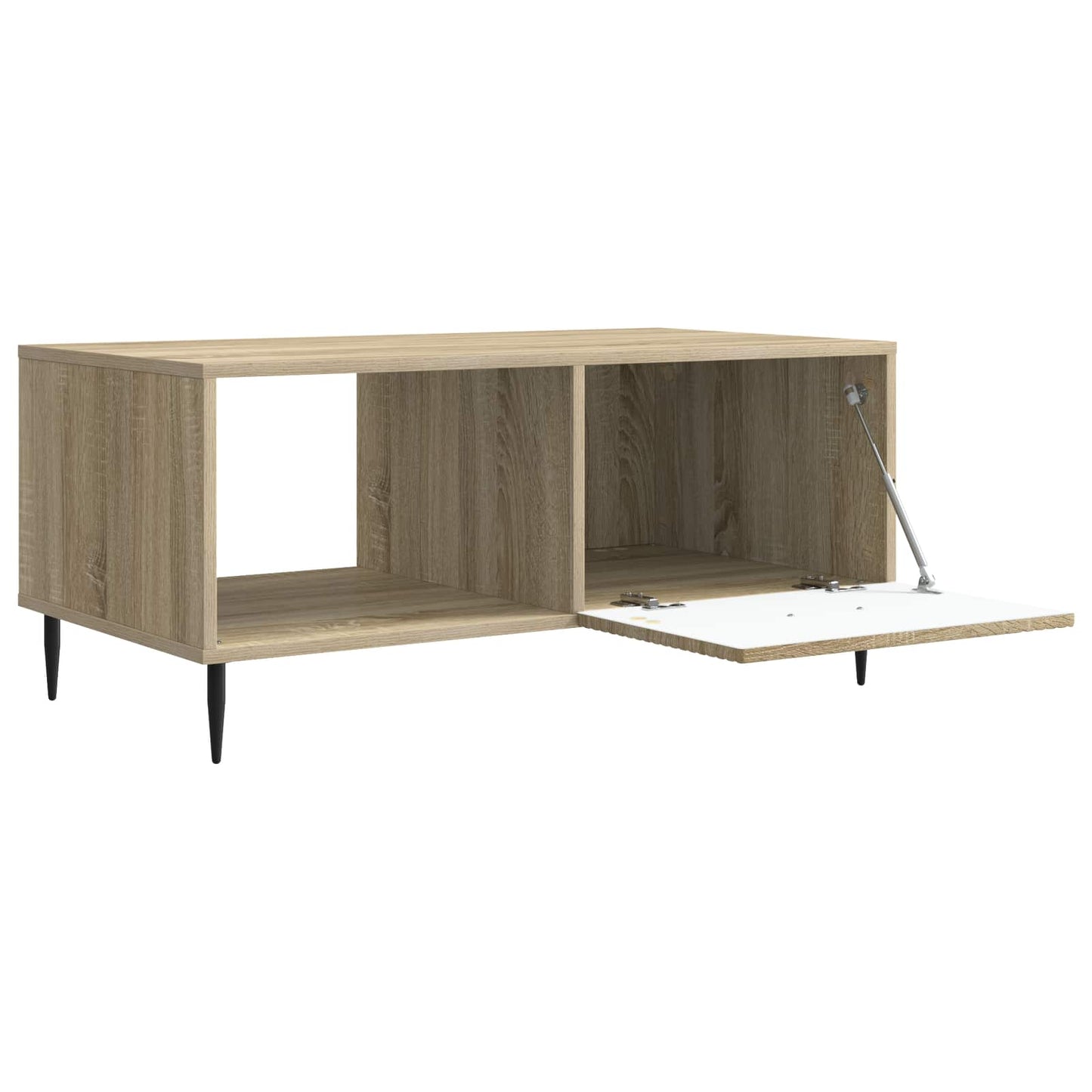 Kaffebord Sonoma eik 90 x 50 x 40 cm Konstruert tre