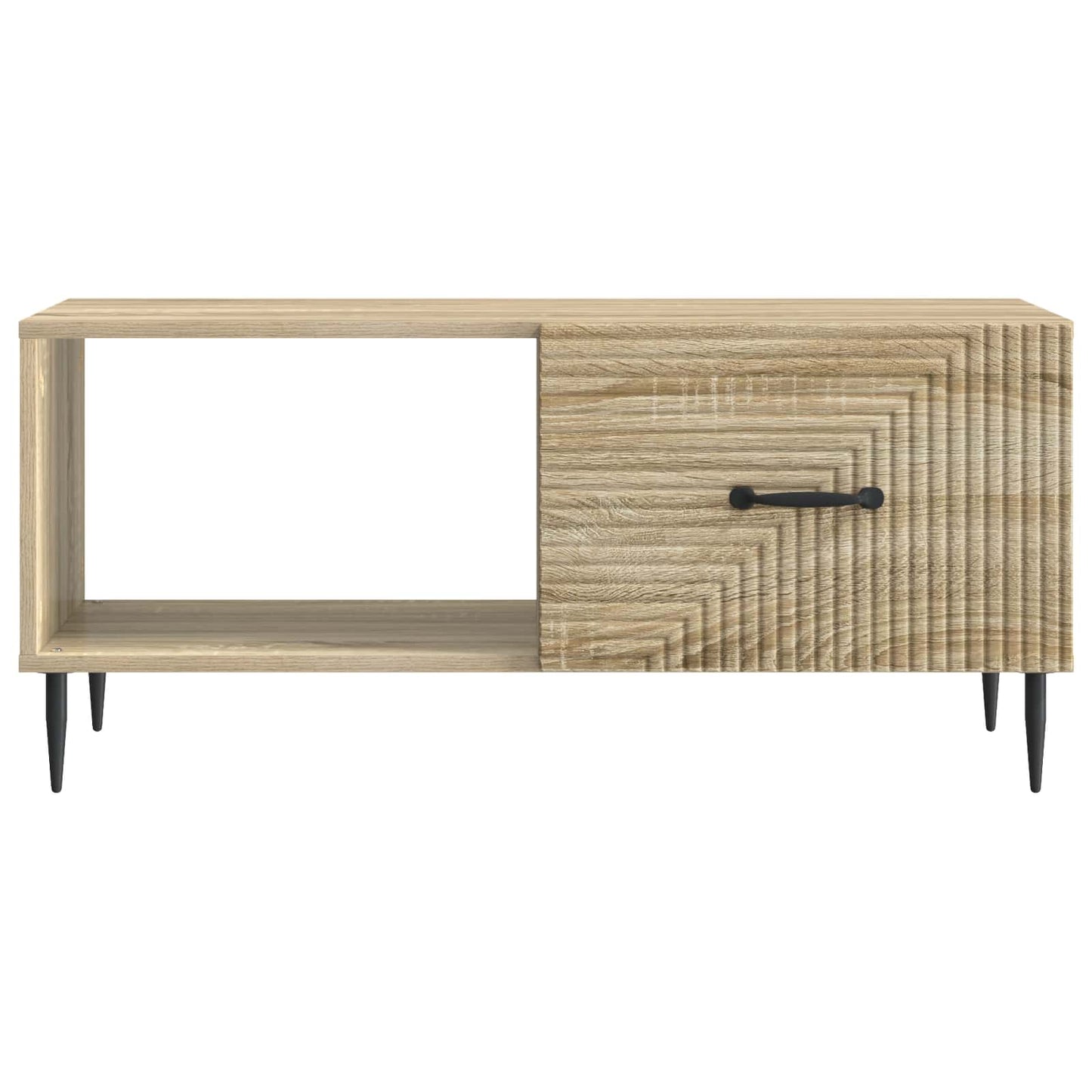 Kaffebord Sonoma eik 90 x 50 x 40 cm Konstruert tre