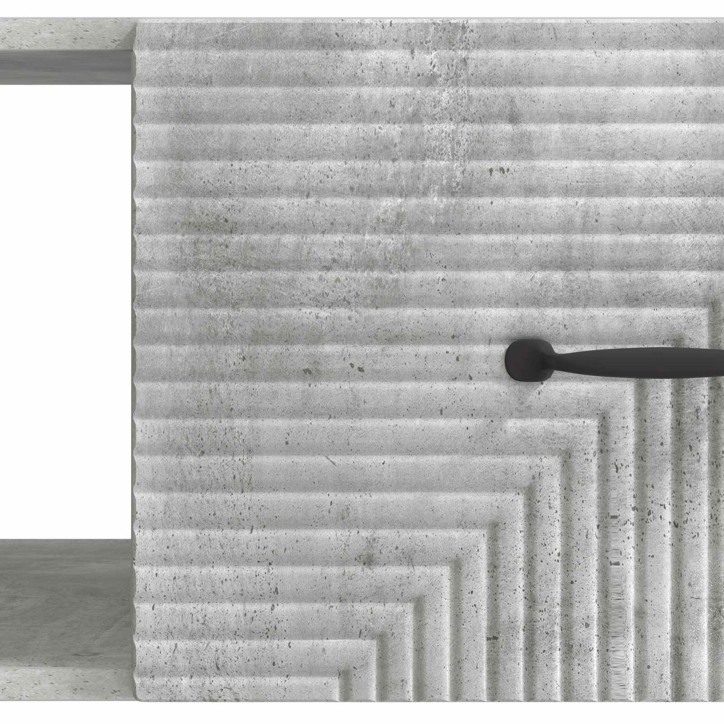 Kaffebord Betonggrå 90 x 50 x 40 cm Konstruert tre