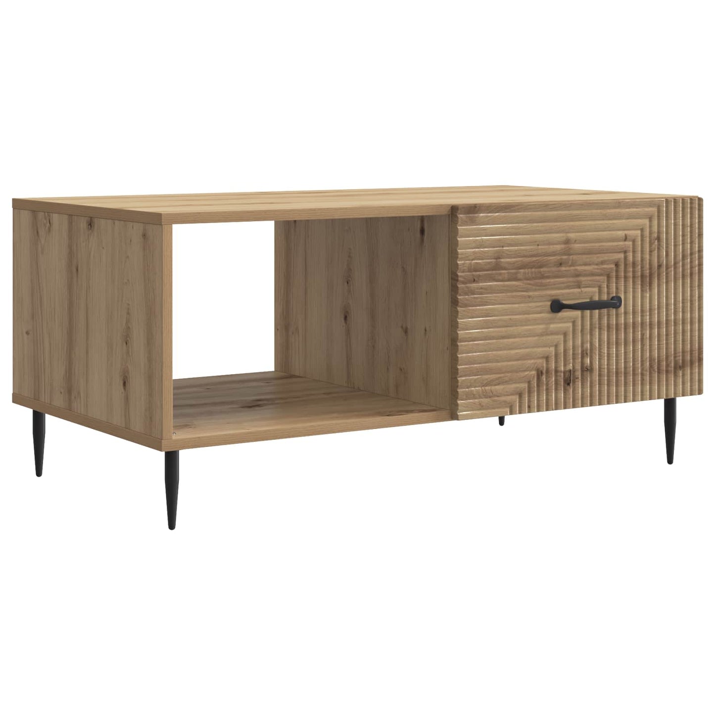 Kaffebord Artisan eik 90 x 50 x 40 cm Konstruert tre