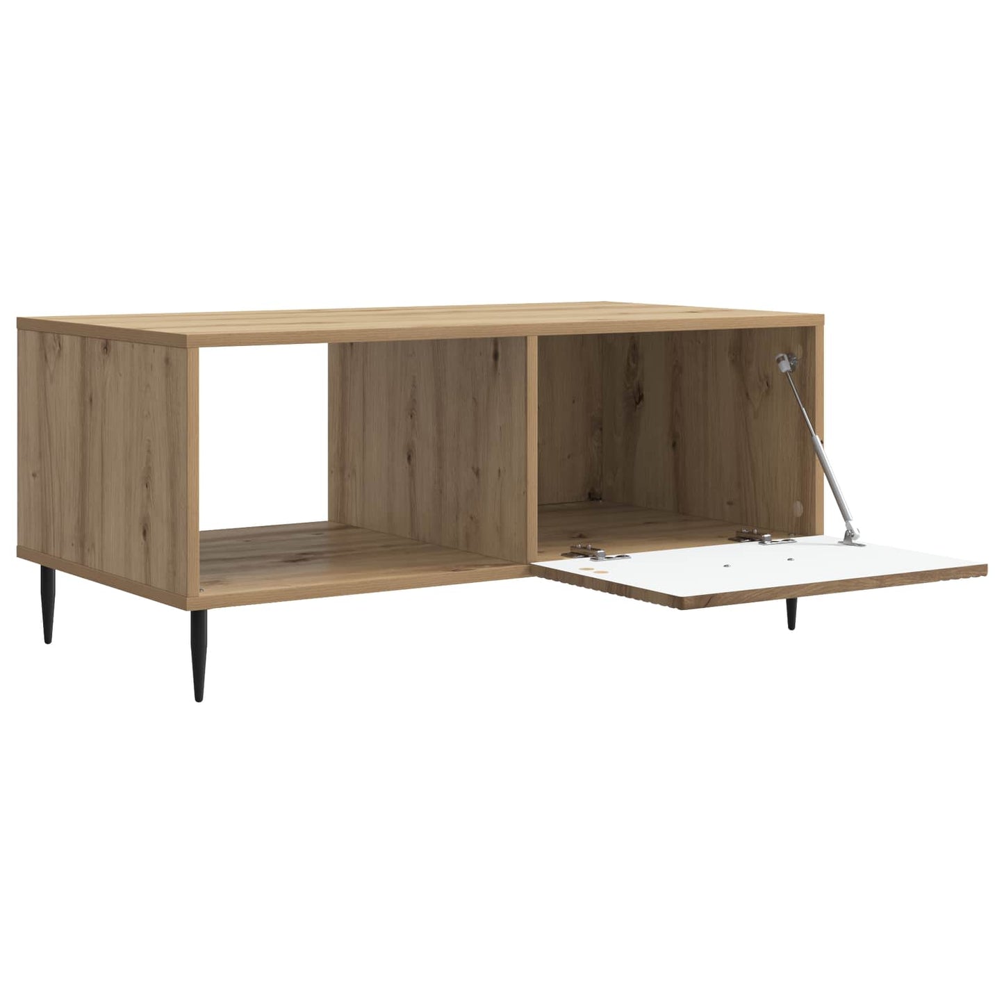 Kaffebord Artisan eik 90 x 50 x 40 cm Konstruert tre