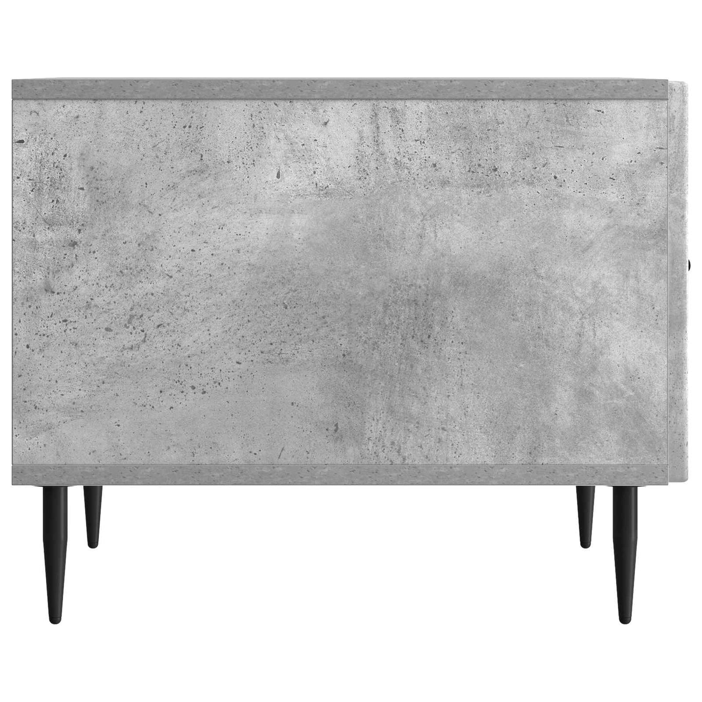 Kaffebord med skuff Betonggrå 49 x 50 x 40 cm Konstruert tre