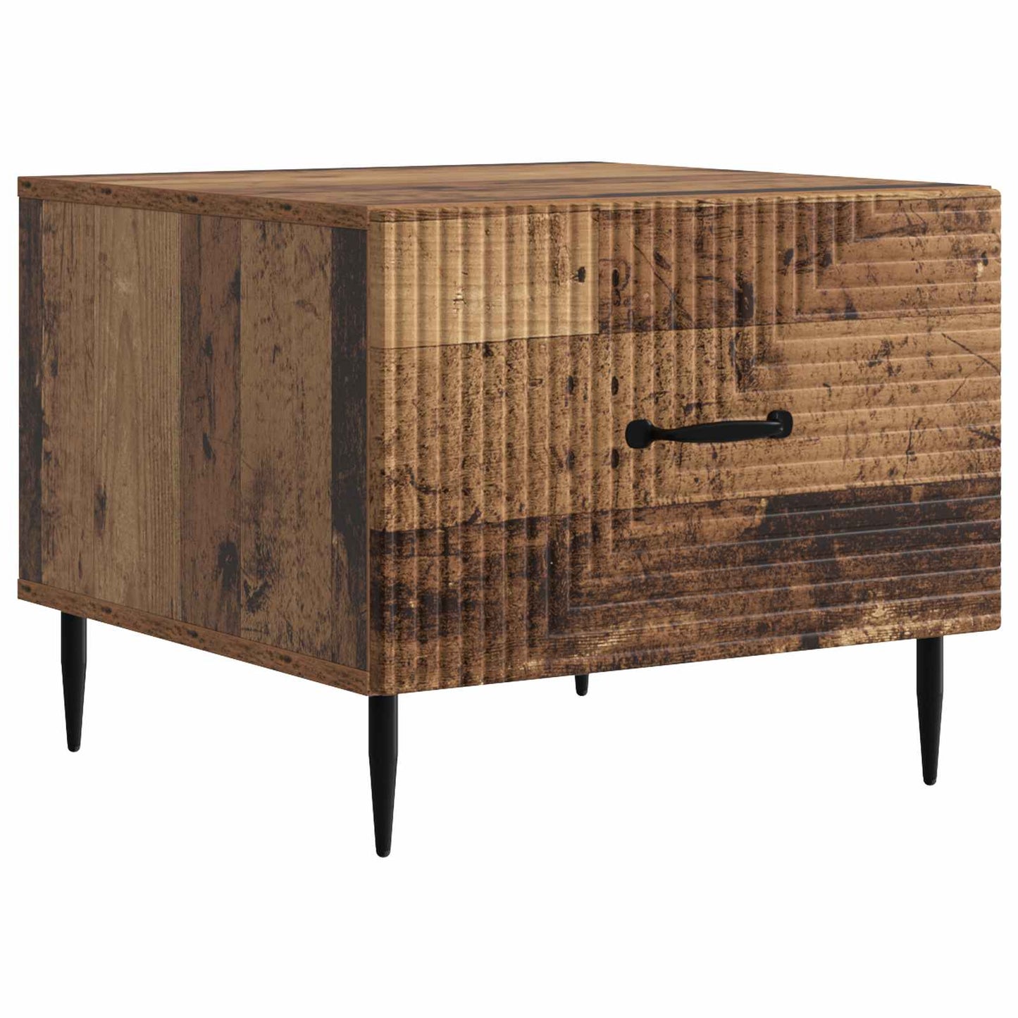 Kaffebord med skuff Gammelt tre 49 x 50 x 40 cm Konstruert tre