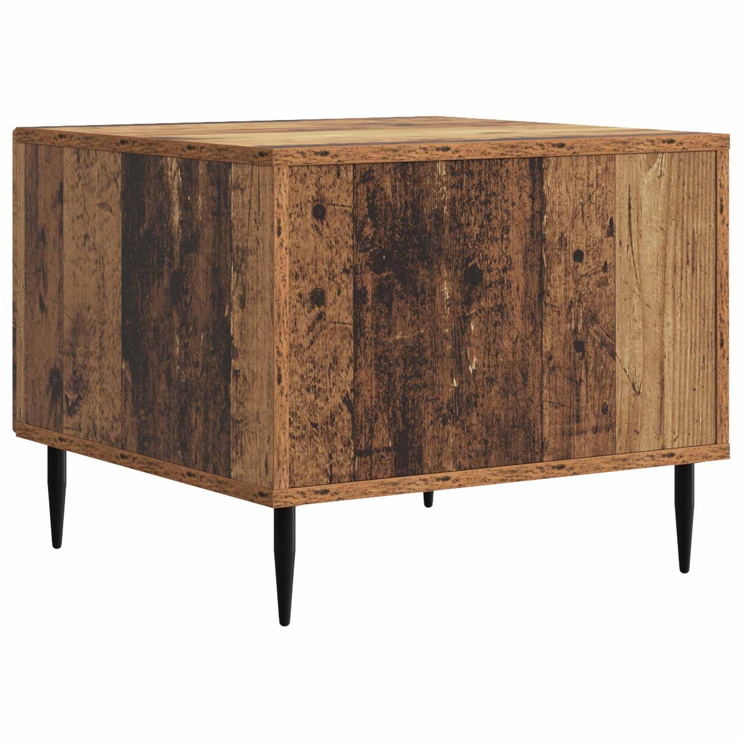 Kaffebord med skuff Gammelt tre 49 x 50 x 40 cm Konstruert tre