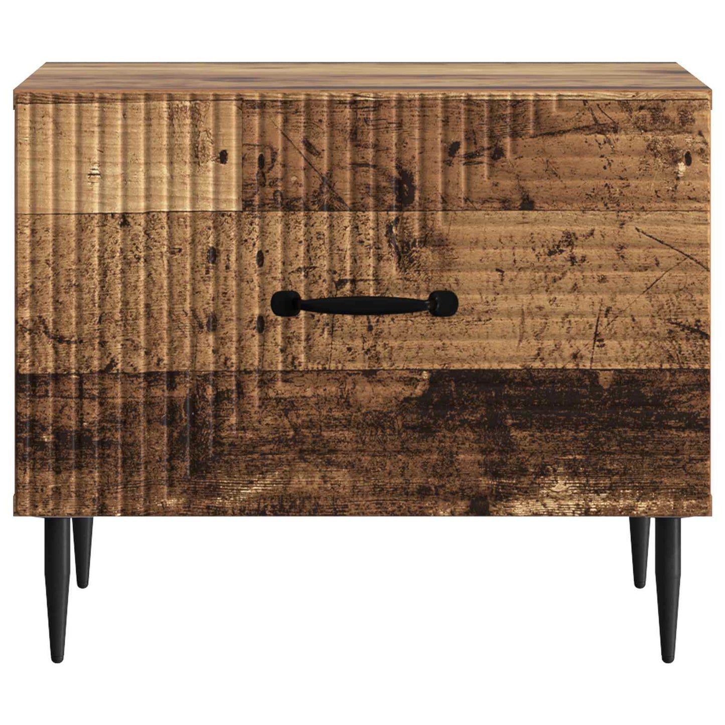 Kaffebord med skuff Gammelt tre 49 x 50 x 40 cm Konstruert tre