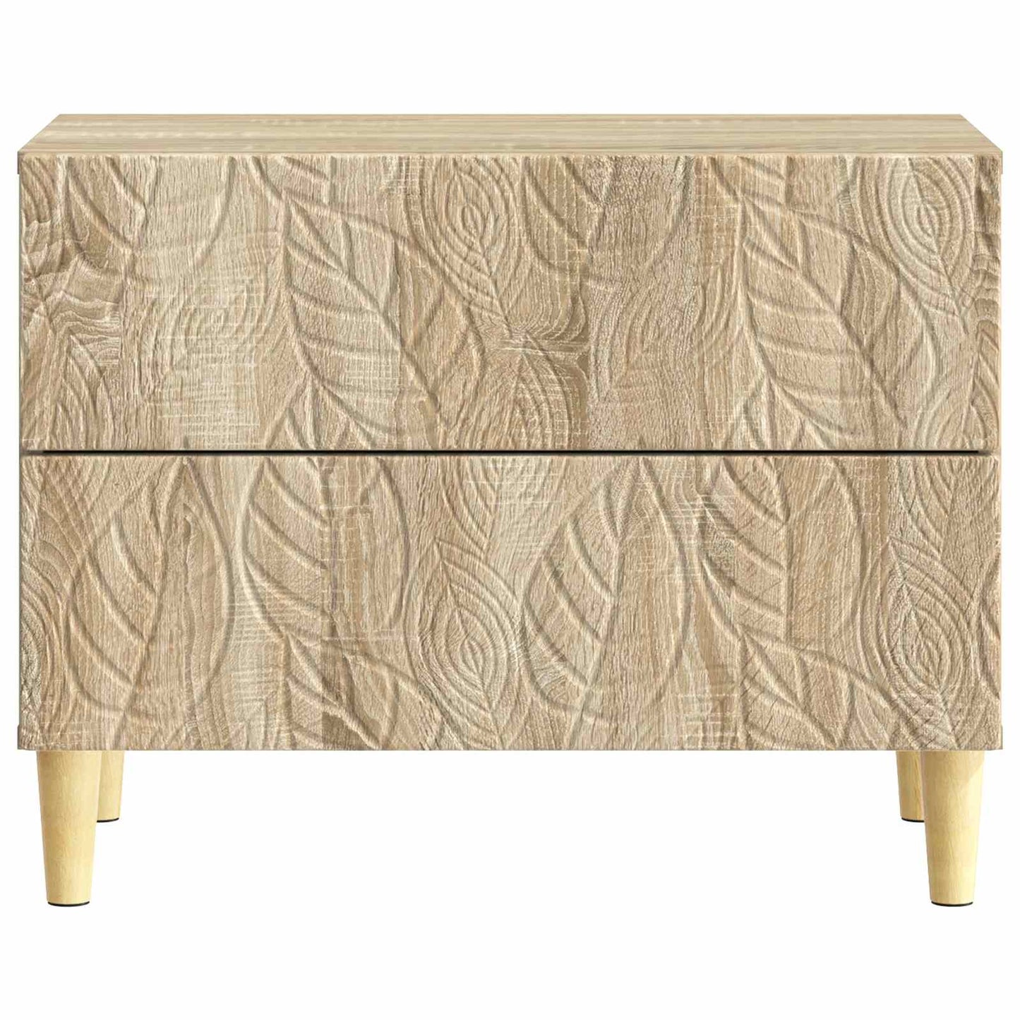 Nattbord Sonoma eik 62 x 34,5 x 48 cm Konstruert tre