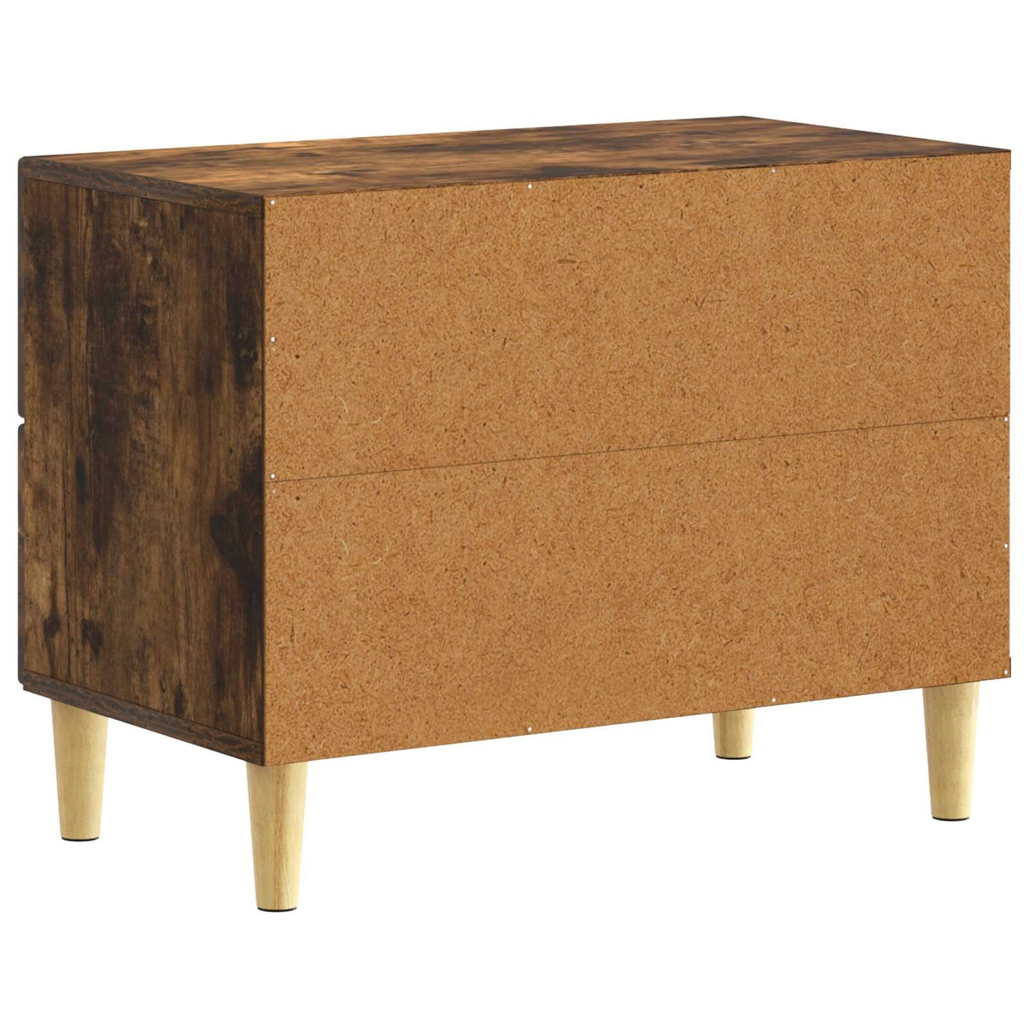 Nattbord Røkt Eik 62 x 34,5 x 48 cm Konstruert tre