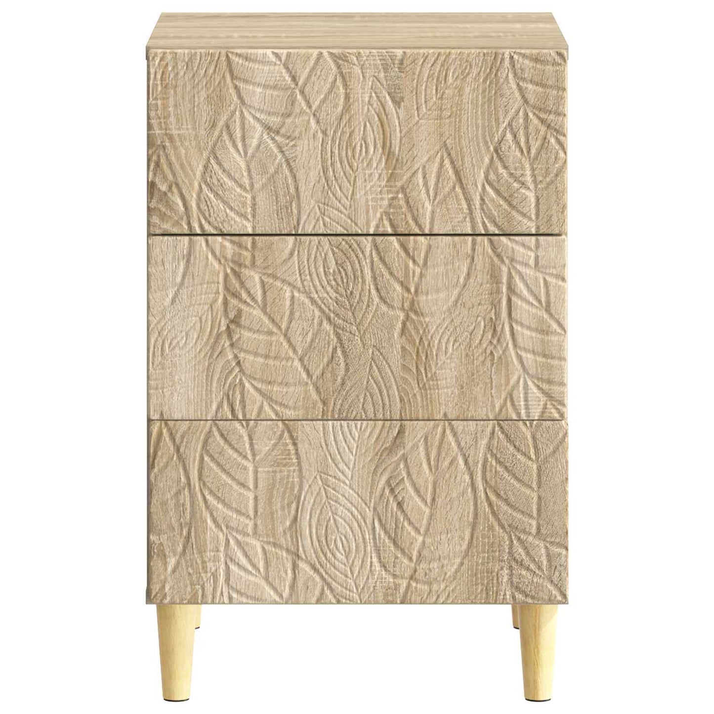 Nattbord Sonoma eik 43 x 39,5 x 66,5 cm Konstruert tre