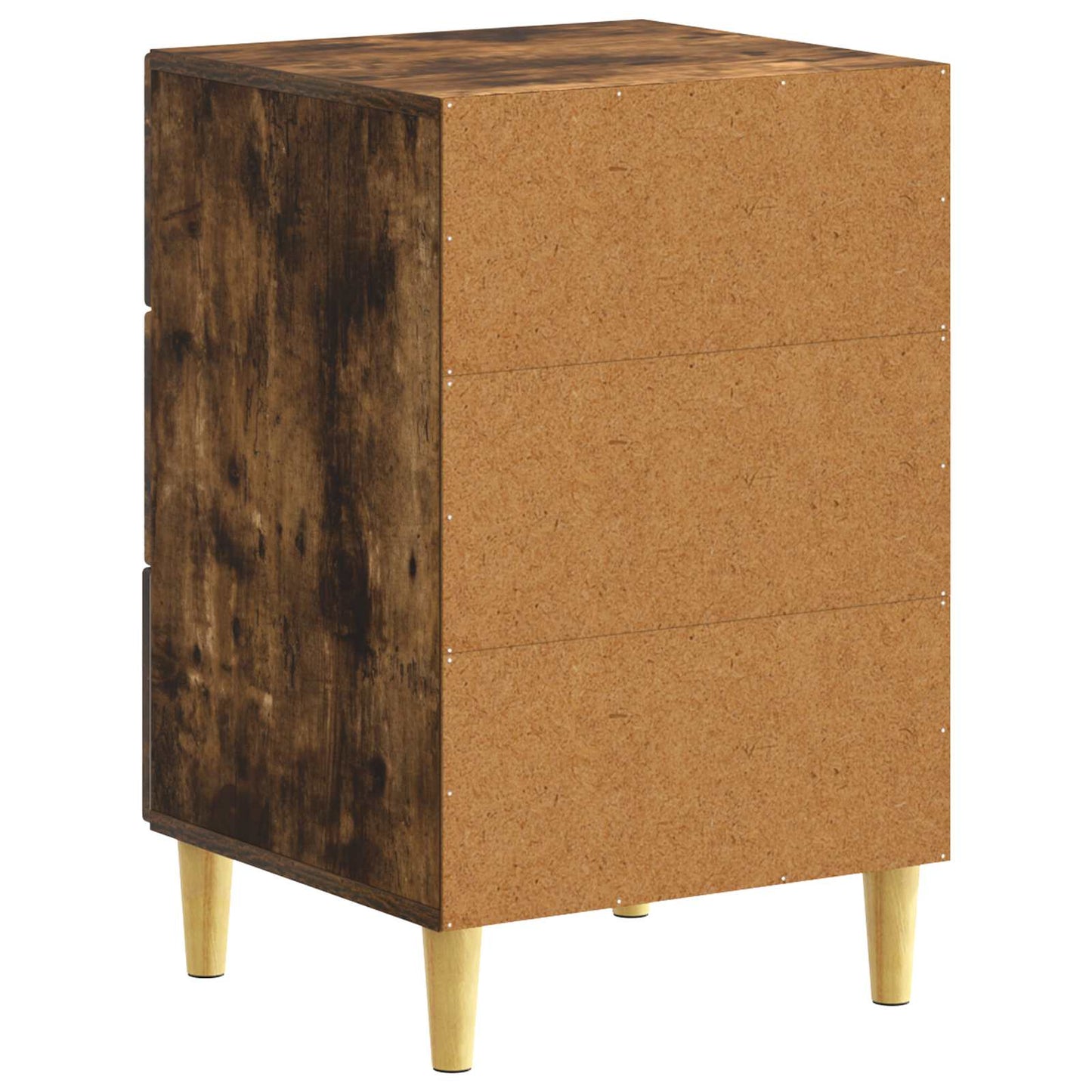 Nattbord Røkt Eik 43 x 39,5 x 66,5 cm Konstruert tre