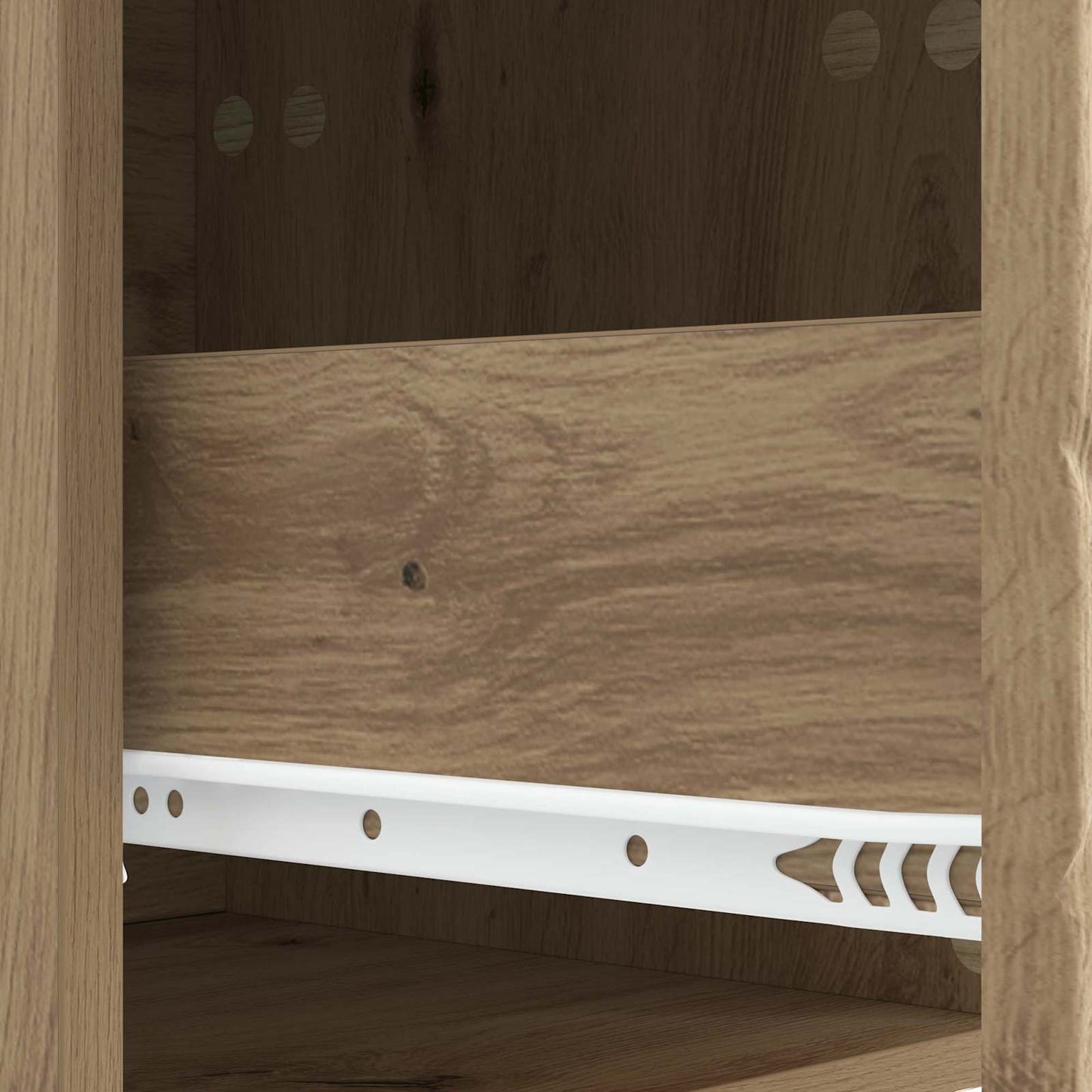 Nattbord Artisan eik 43 x 39,5 x 66,5 cm Konstruert tre
