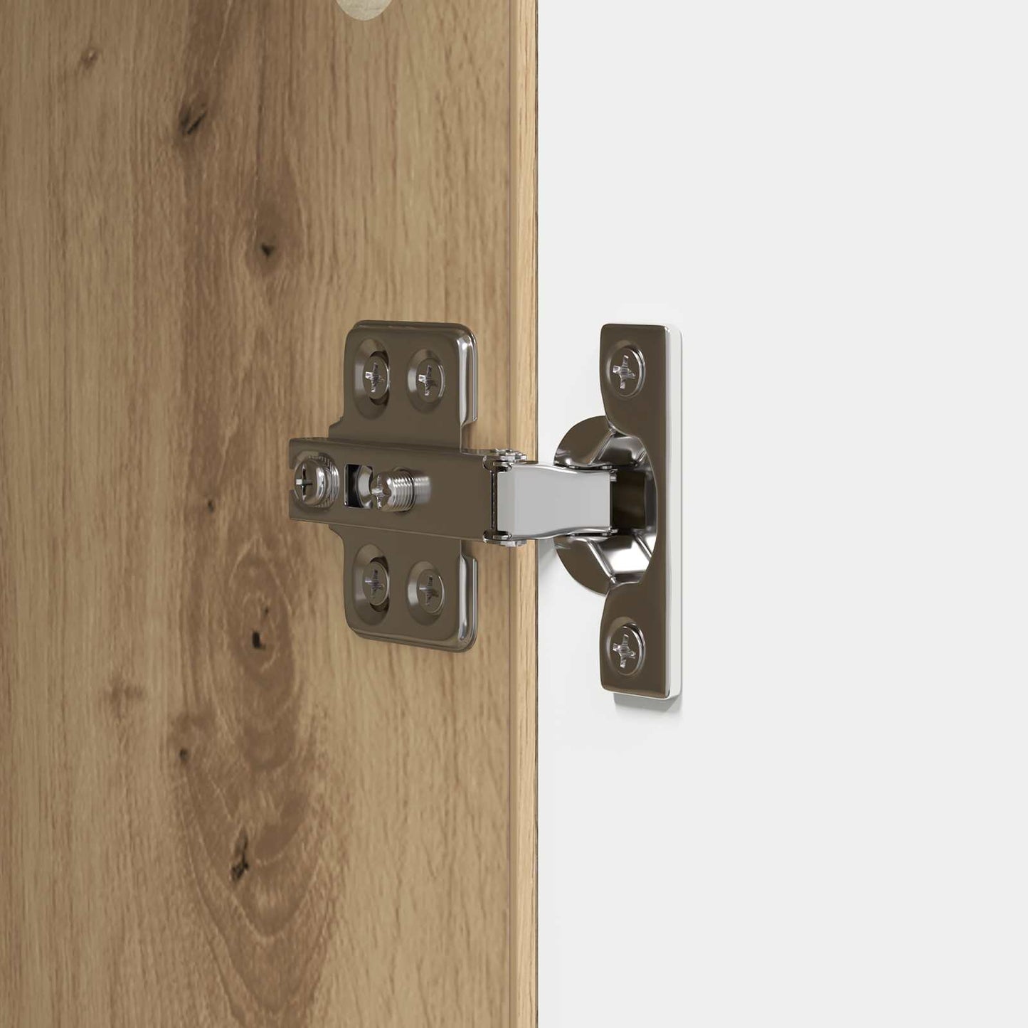 Nattbord 2 pcs Artisan eik 43 x 34,5 x 50 cm Konstruert tre
