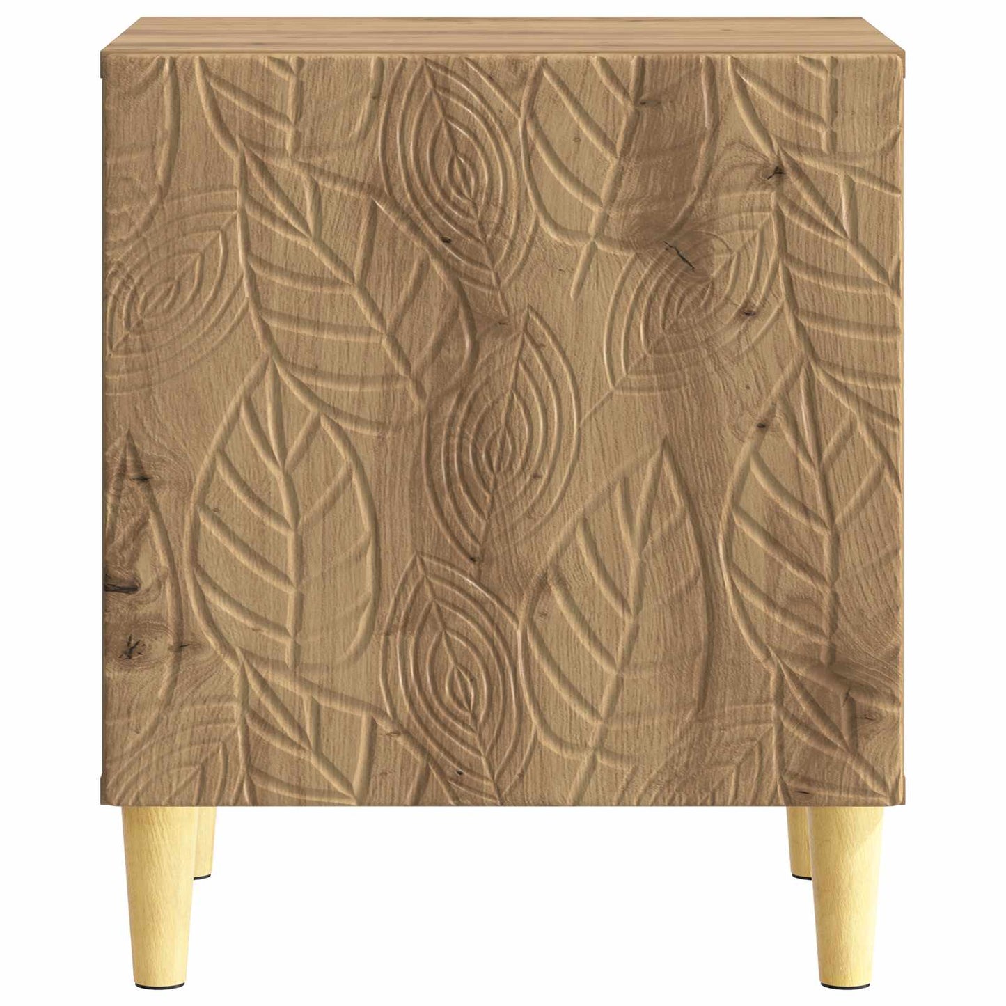 Nattbord 2 pcs Artisan eik 43 x 34,5 x 50 cm Konstruert tre