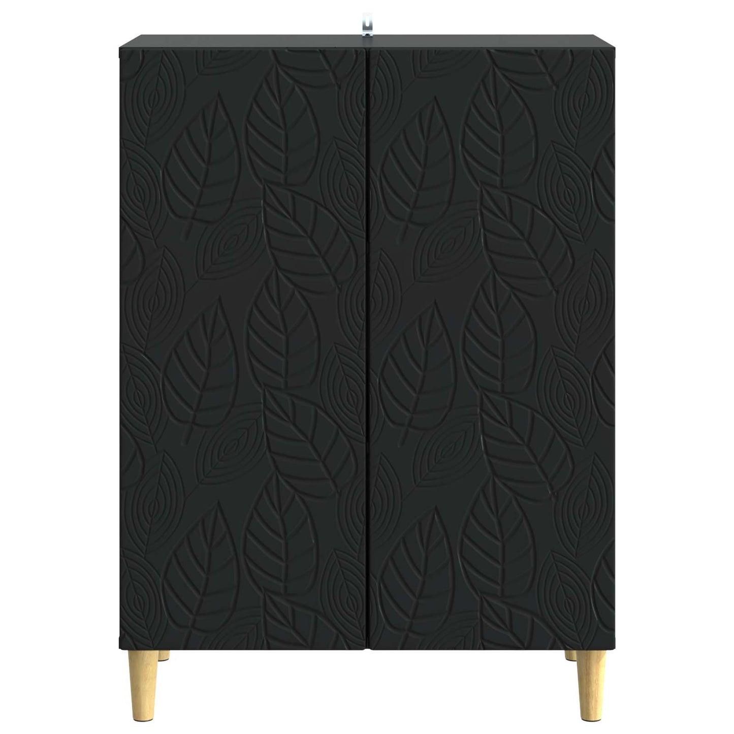 Serviesskap Svart 66 x 34,5 x 90 cm Konstruert tre
