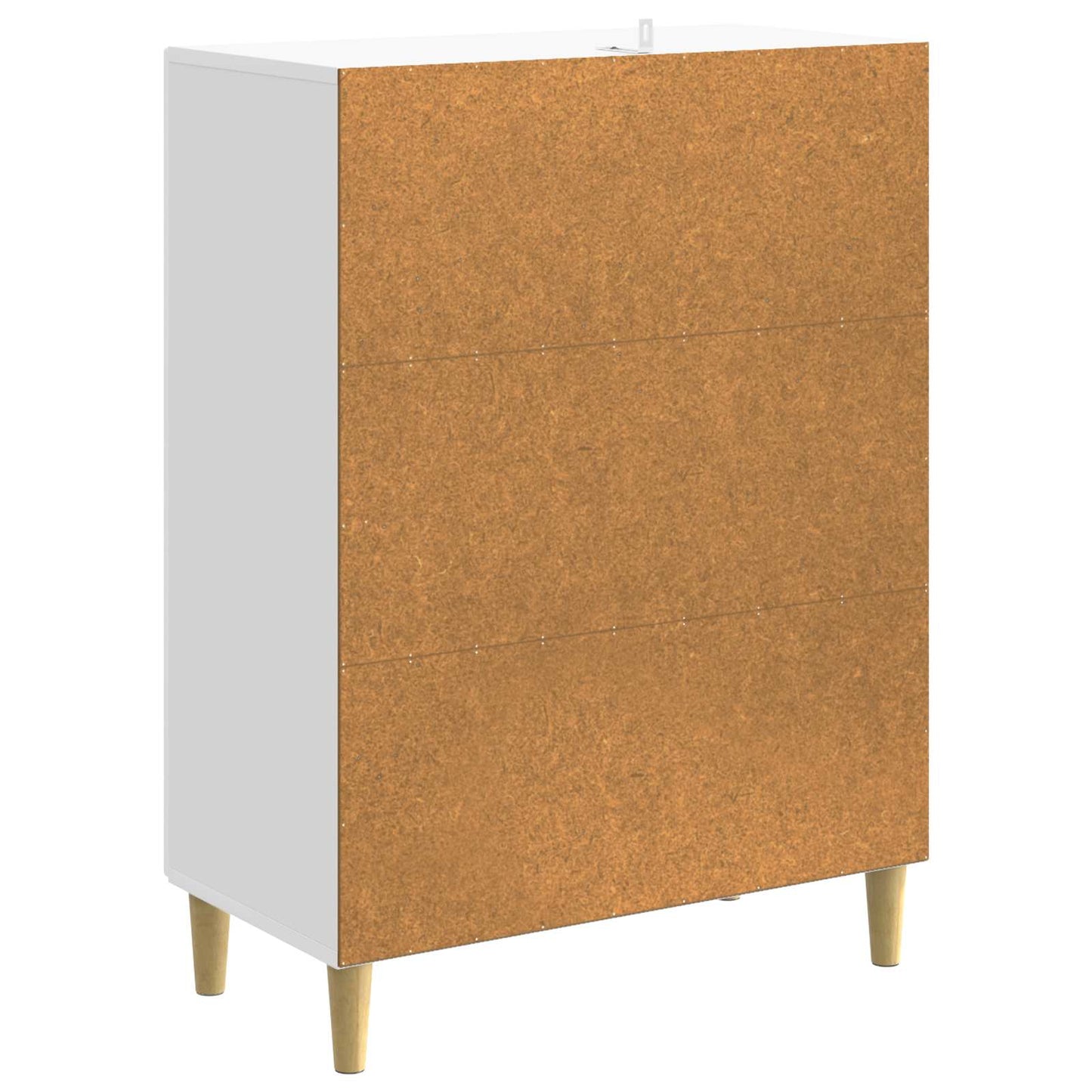 Serviesskap Høgglans hvit 66 x 34,5 x 90 cm Konstruert tre