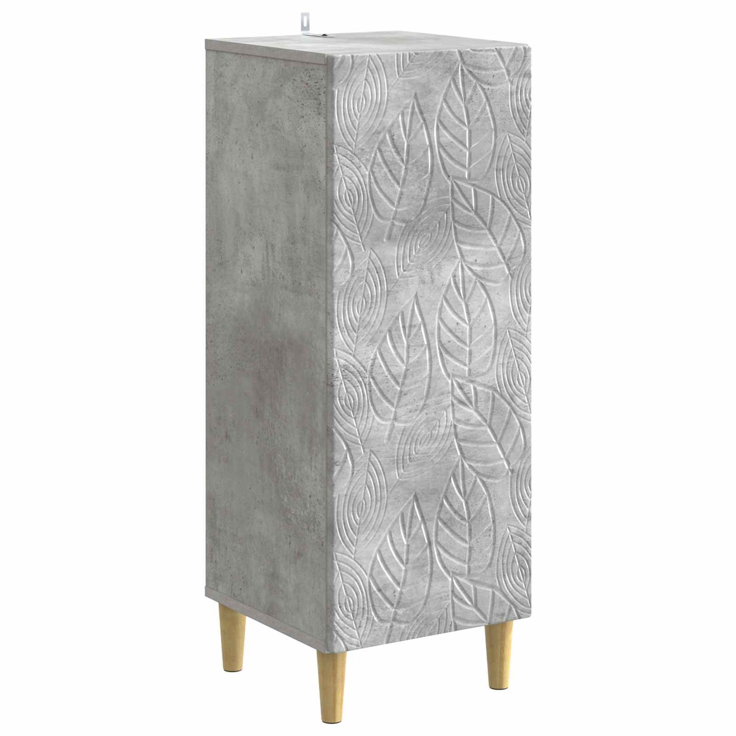 Serviesskap Betonggrå 33 x 34,5 x 90 cm Konstruert tre